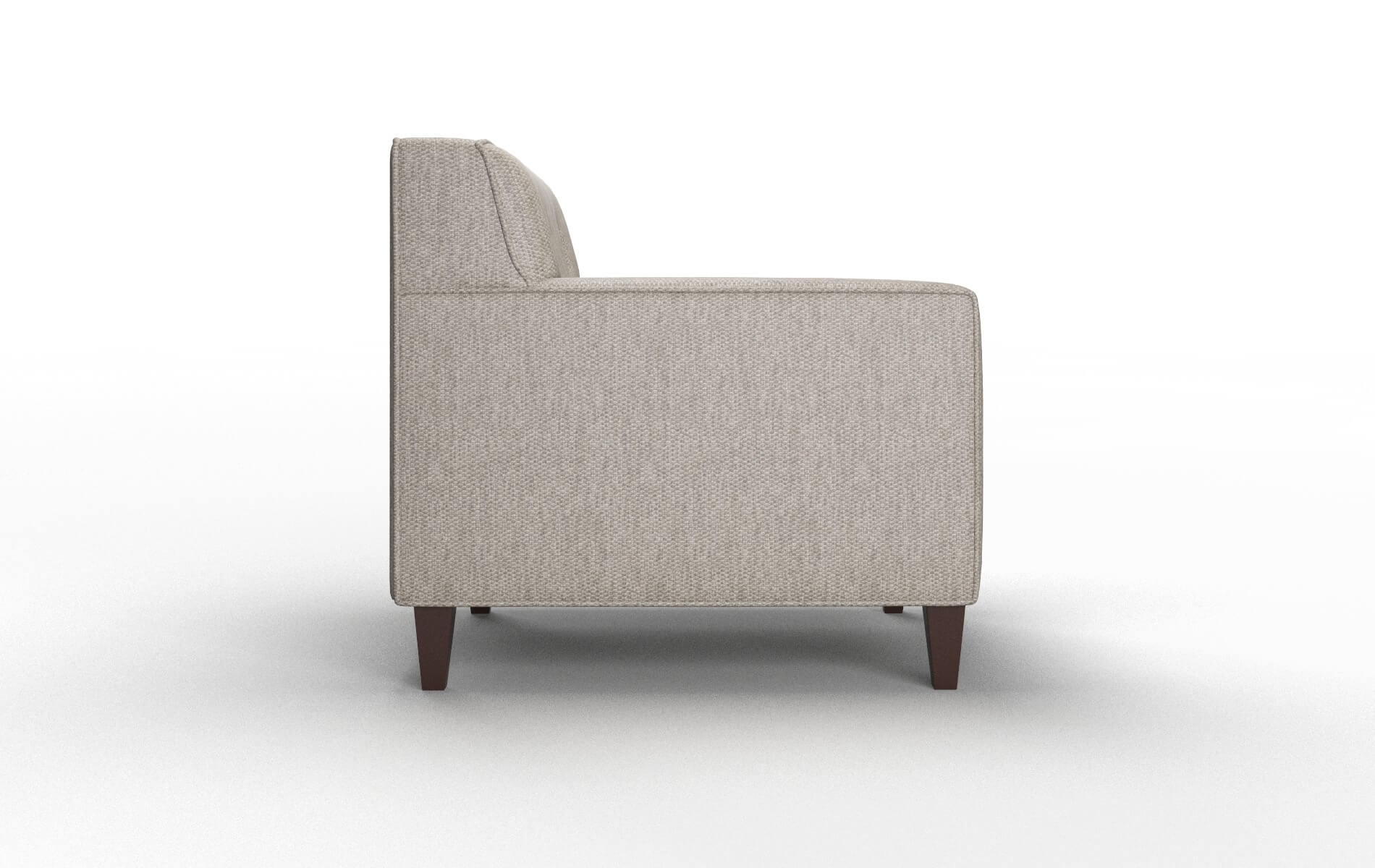 Harper Cosmo Taupe Chair espresso legs 3