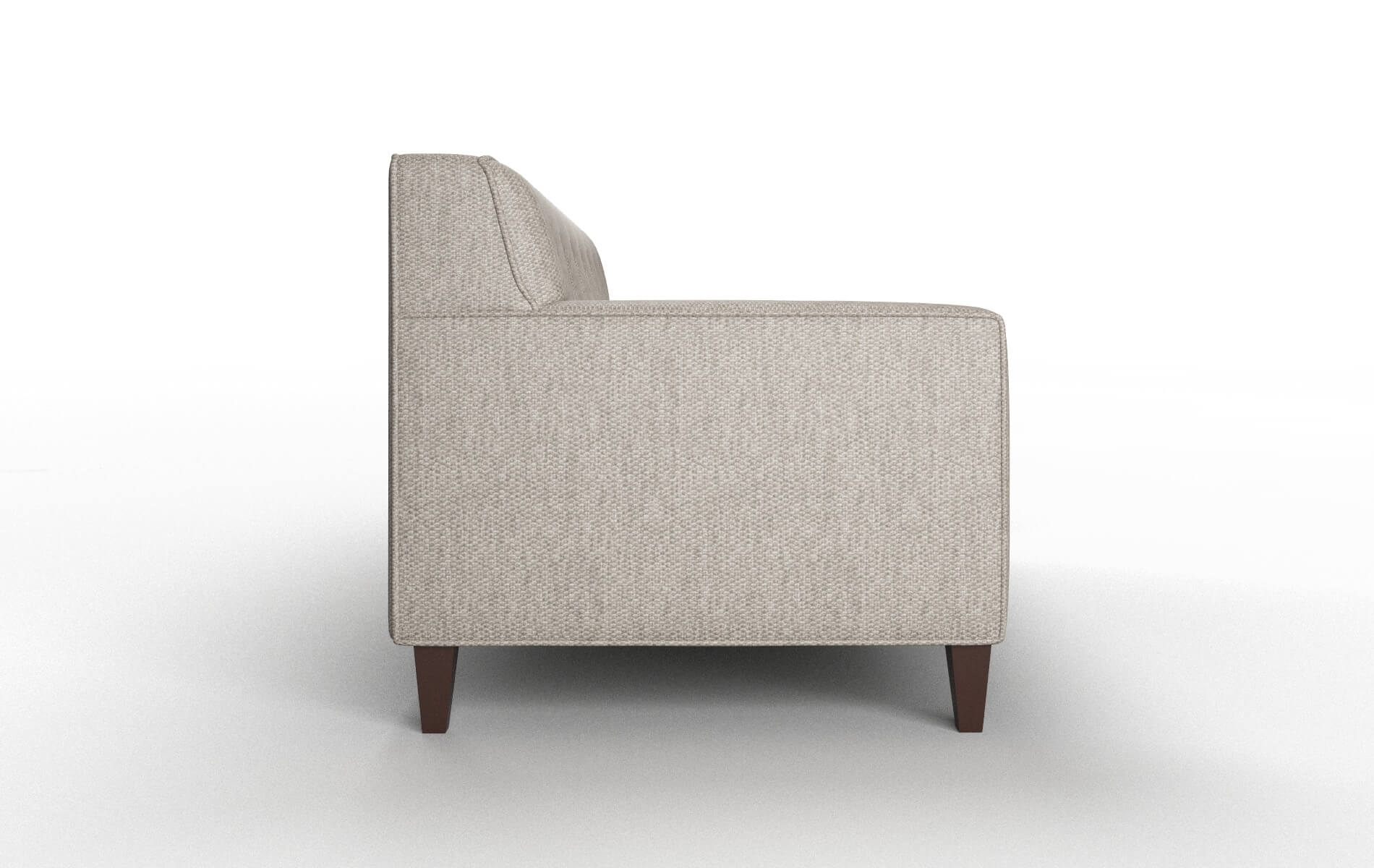 Harper Cosmo Taupe Sofa espresso legs 3