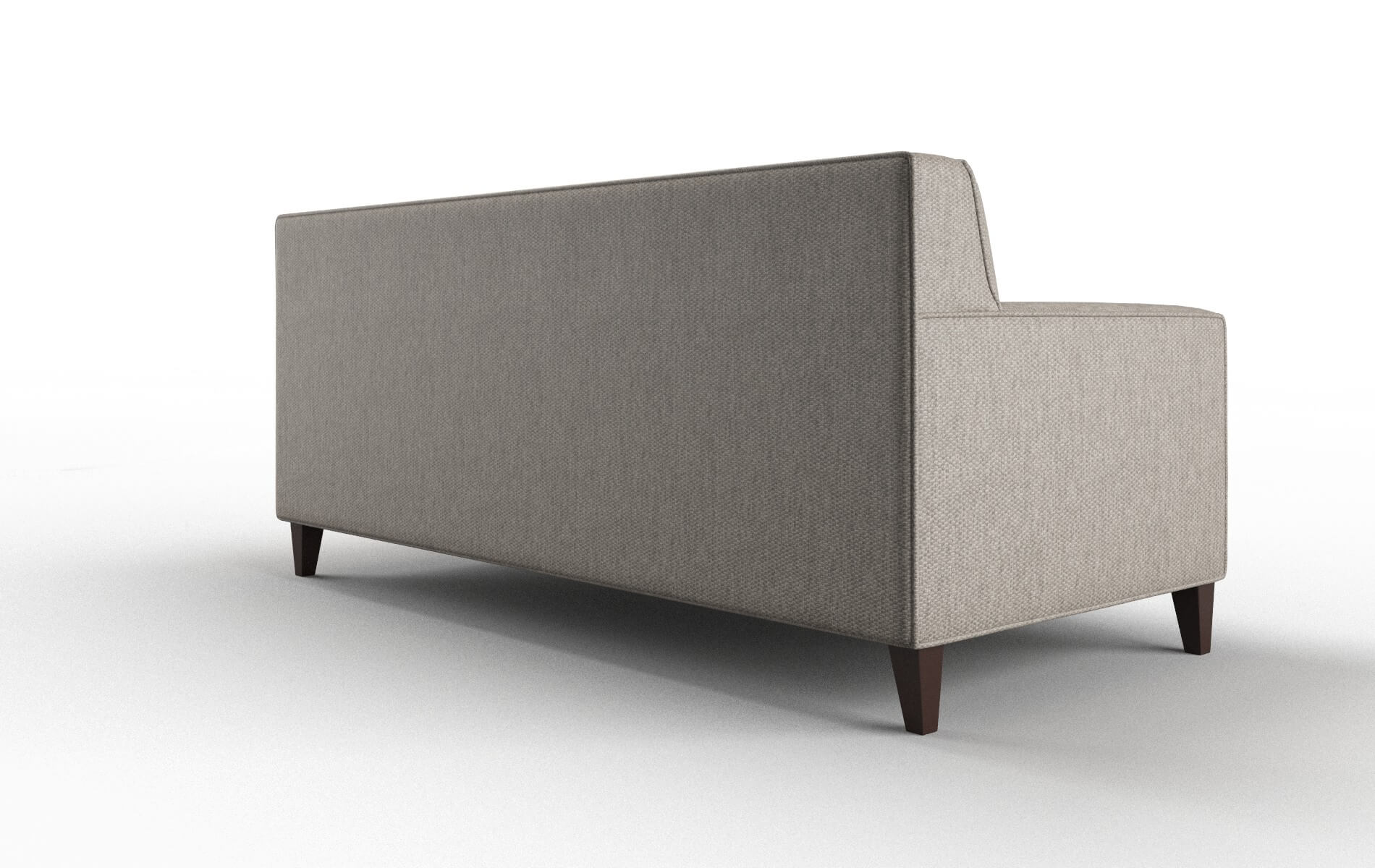 Harper Cosmo Taupe Sofa espresso legs 5