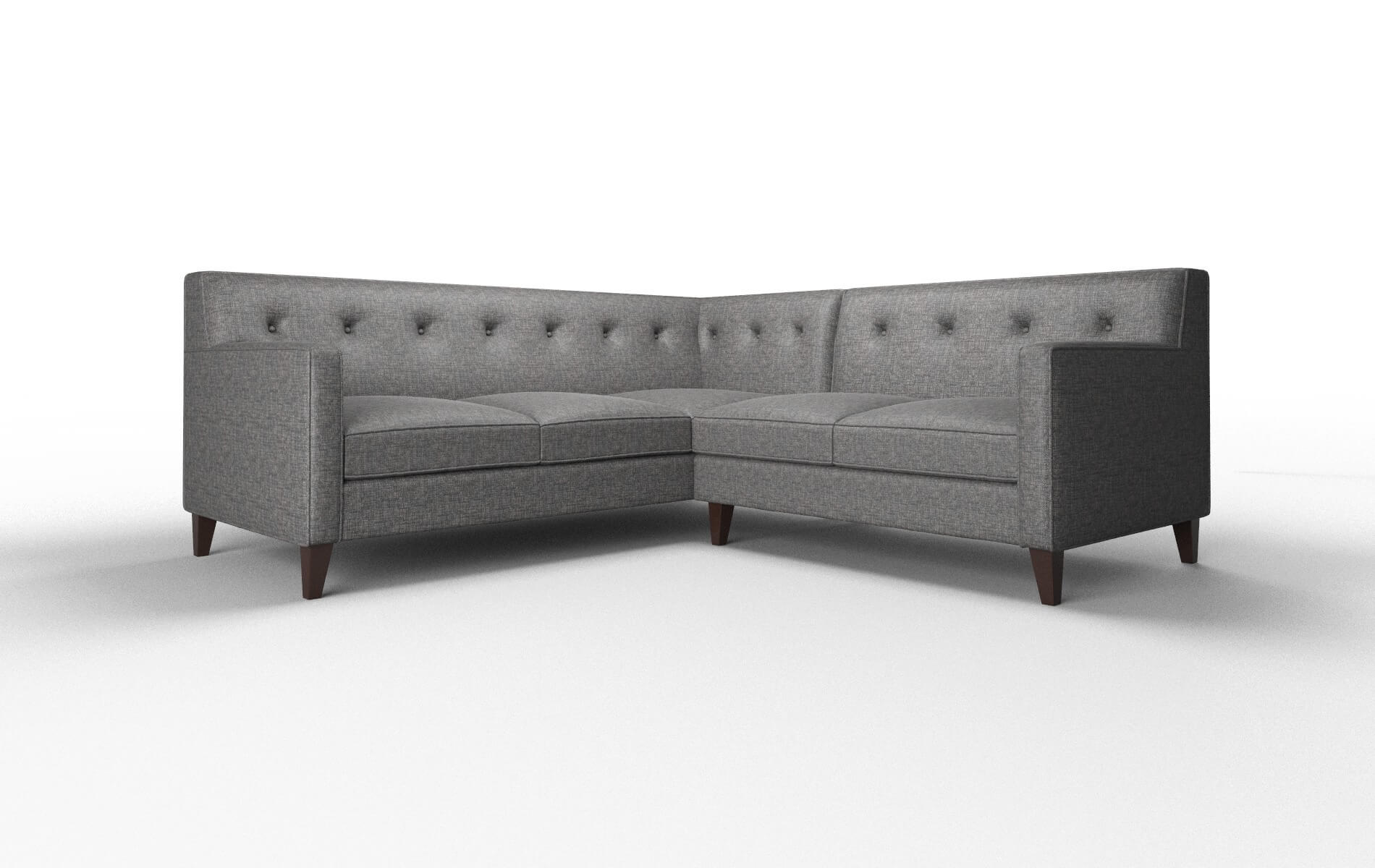 Harper Curious Pacific Sectional espresso legs 1