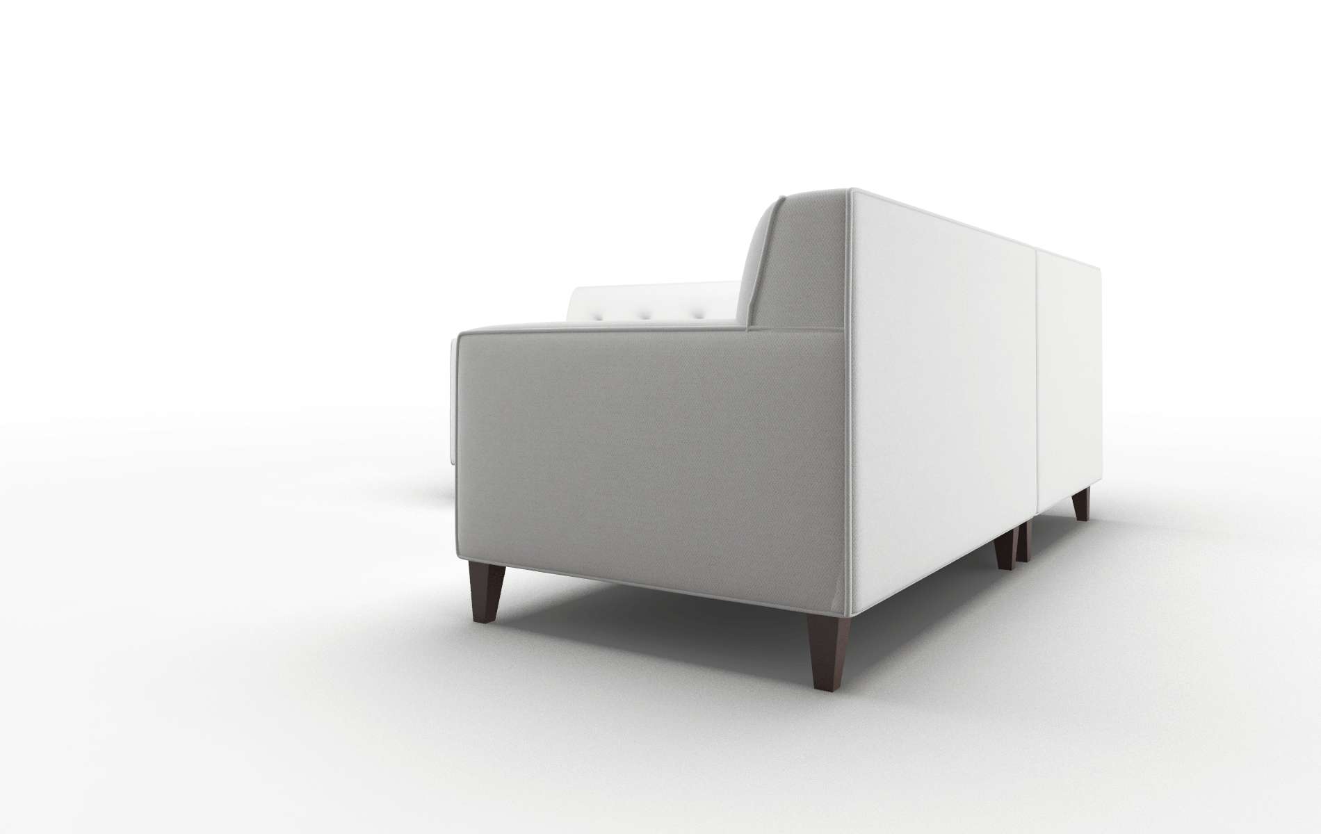 Harper Dawson Platinum Sectional espresso legs 4