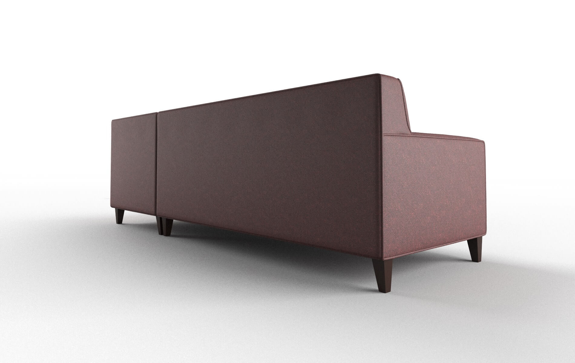 Harper Derby Berry Panel espresso legs 5