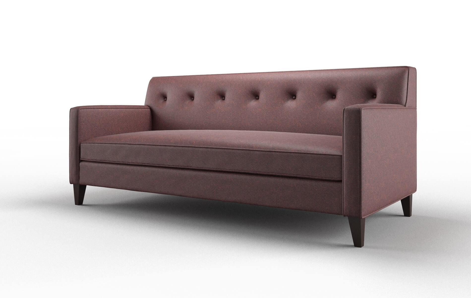 Harper Derby Berry Sofa espresso legs 4