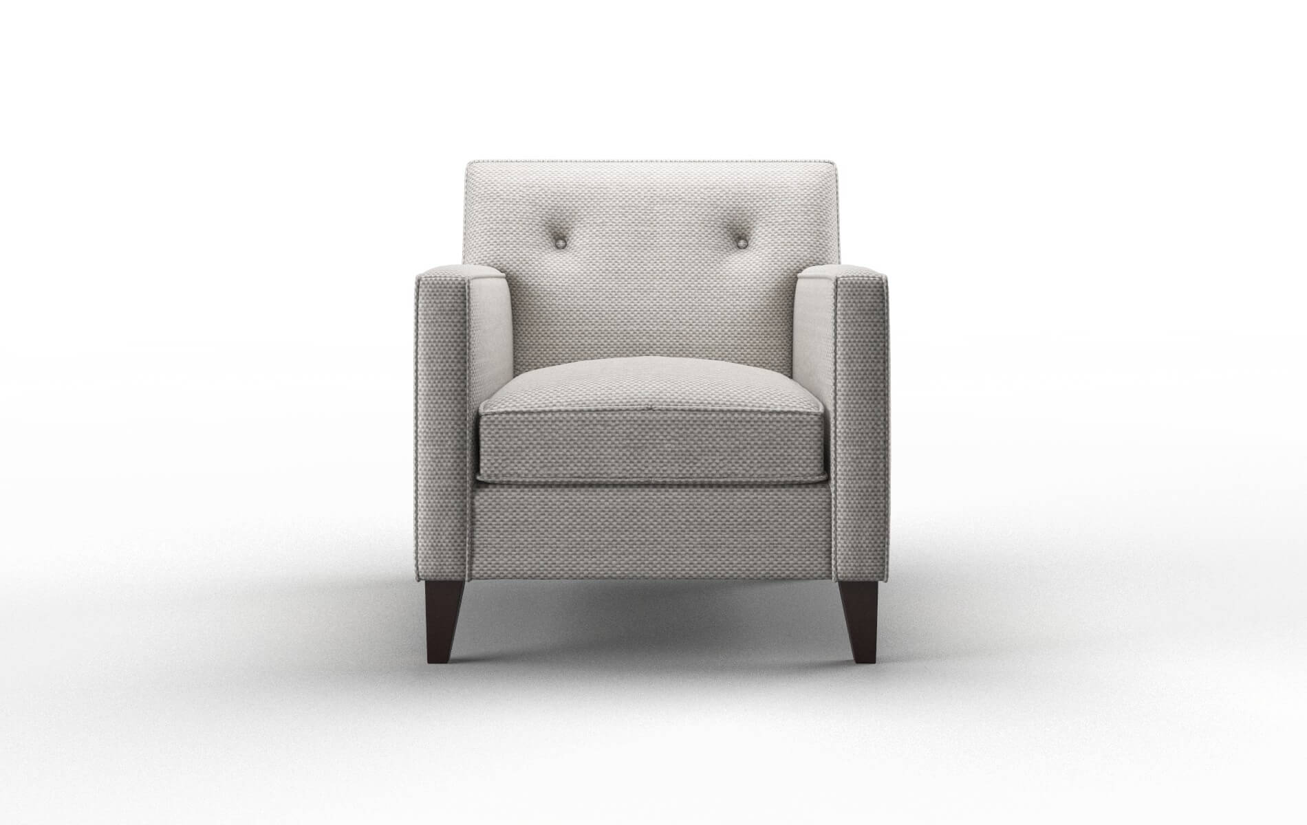 Harper Derby Grey Chair espresso legs 1