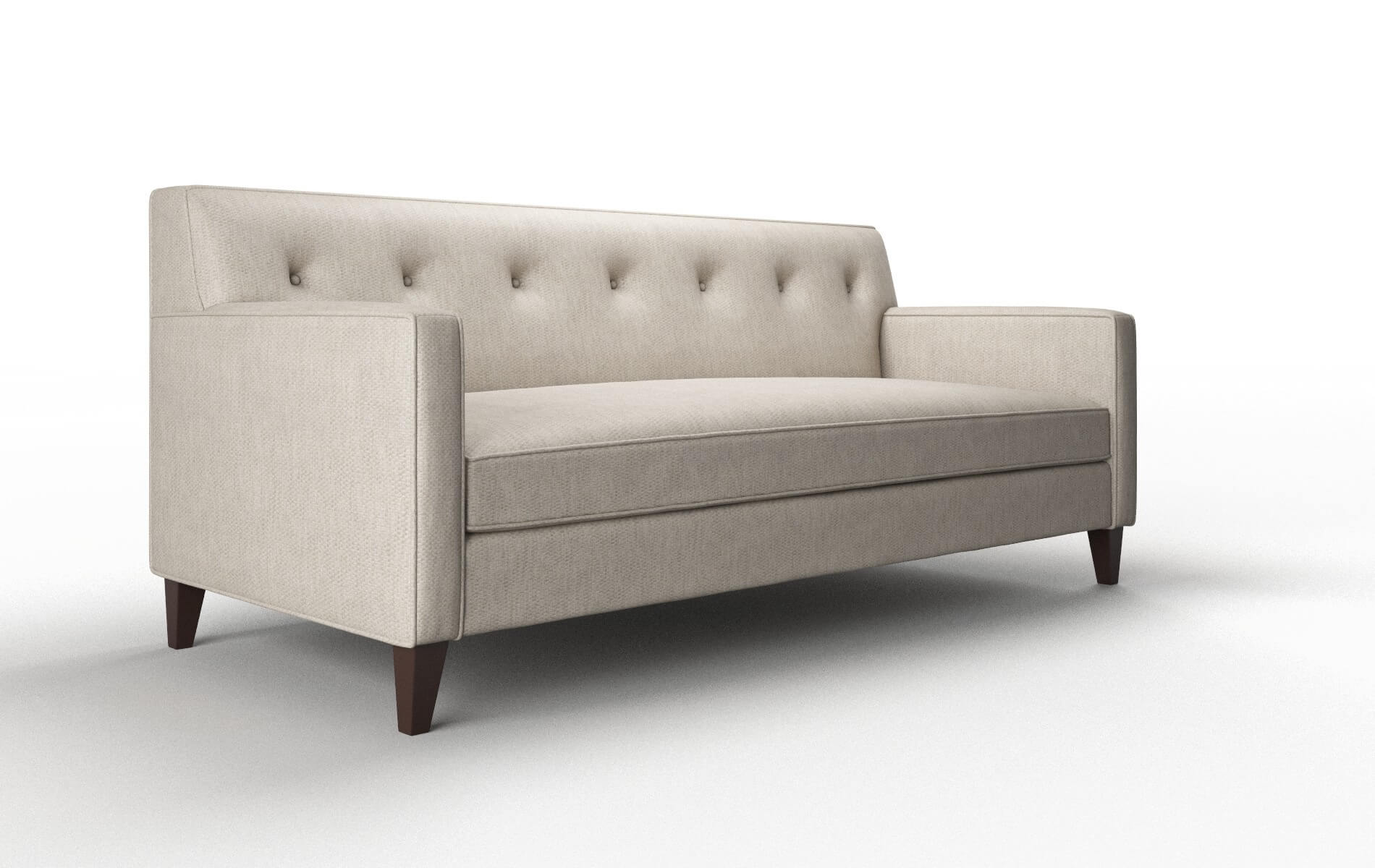 Harper Derby Linen Sofa espresso legs 2