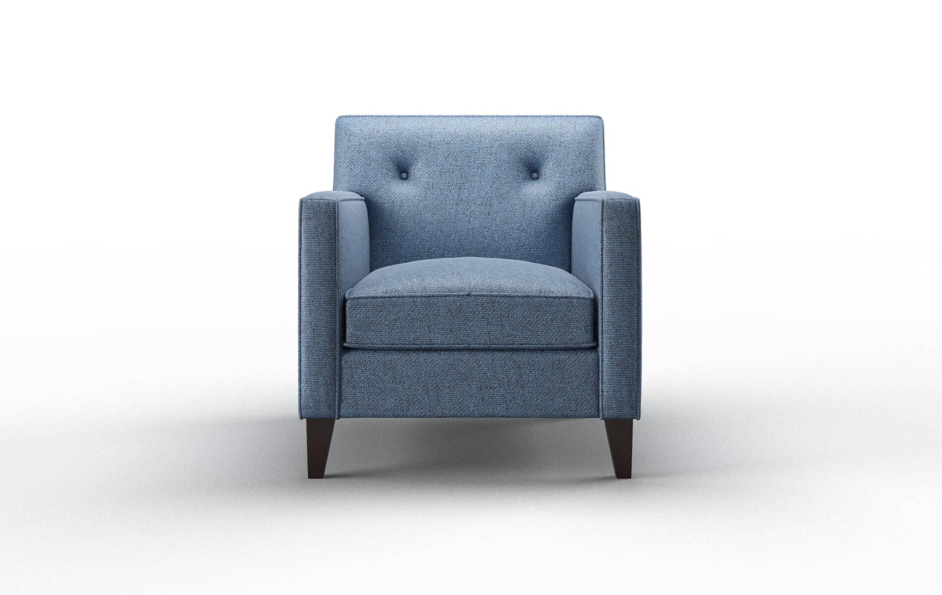 Harper Derby Navy chair espresso legs