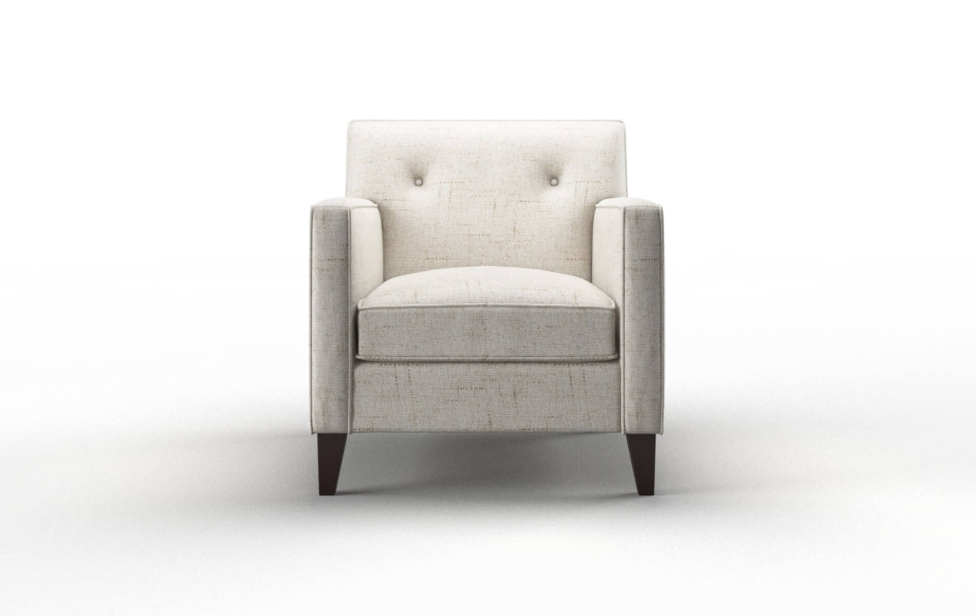 Harper Derby Taupe chair espresso legs