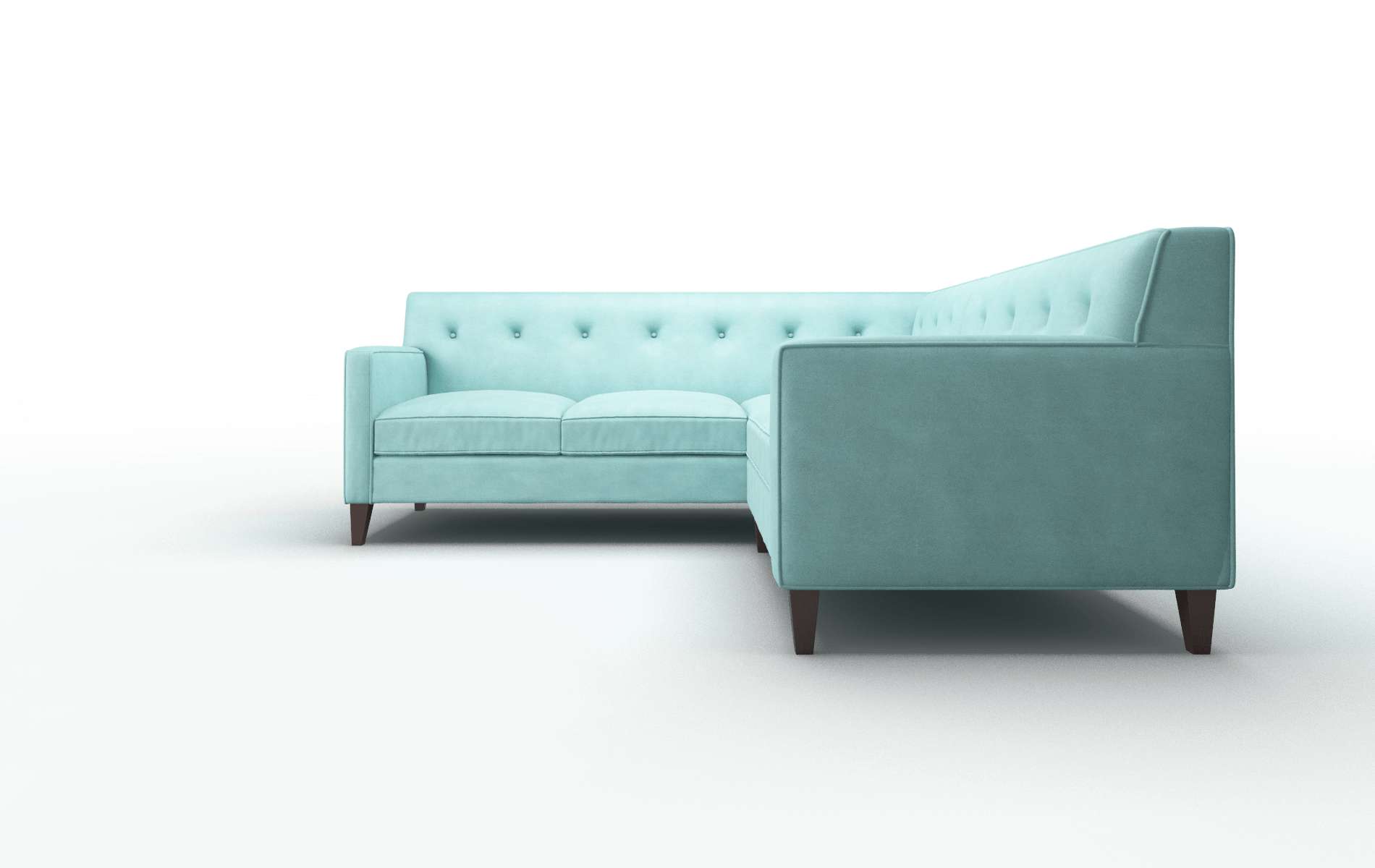 Harper Dream_d French_blue Sectional espresso legs 5