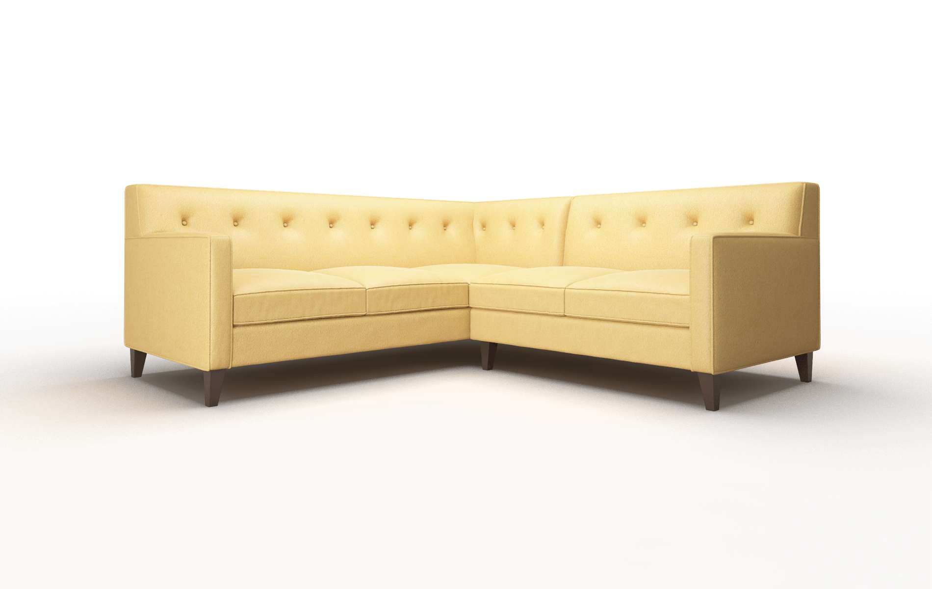 Harper Dream_d Sunflower Sectional espresso legs 1