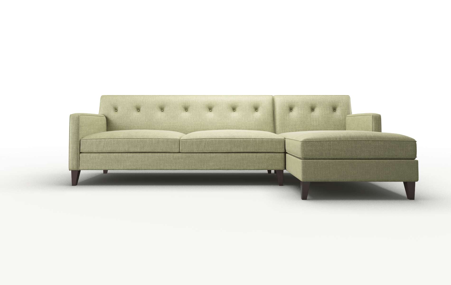 Harper Durham Lime Panel espresso legs 1