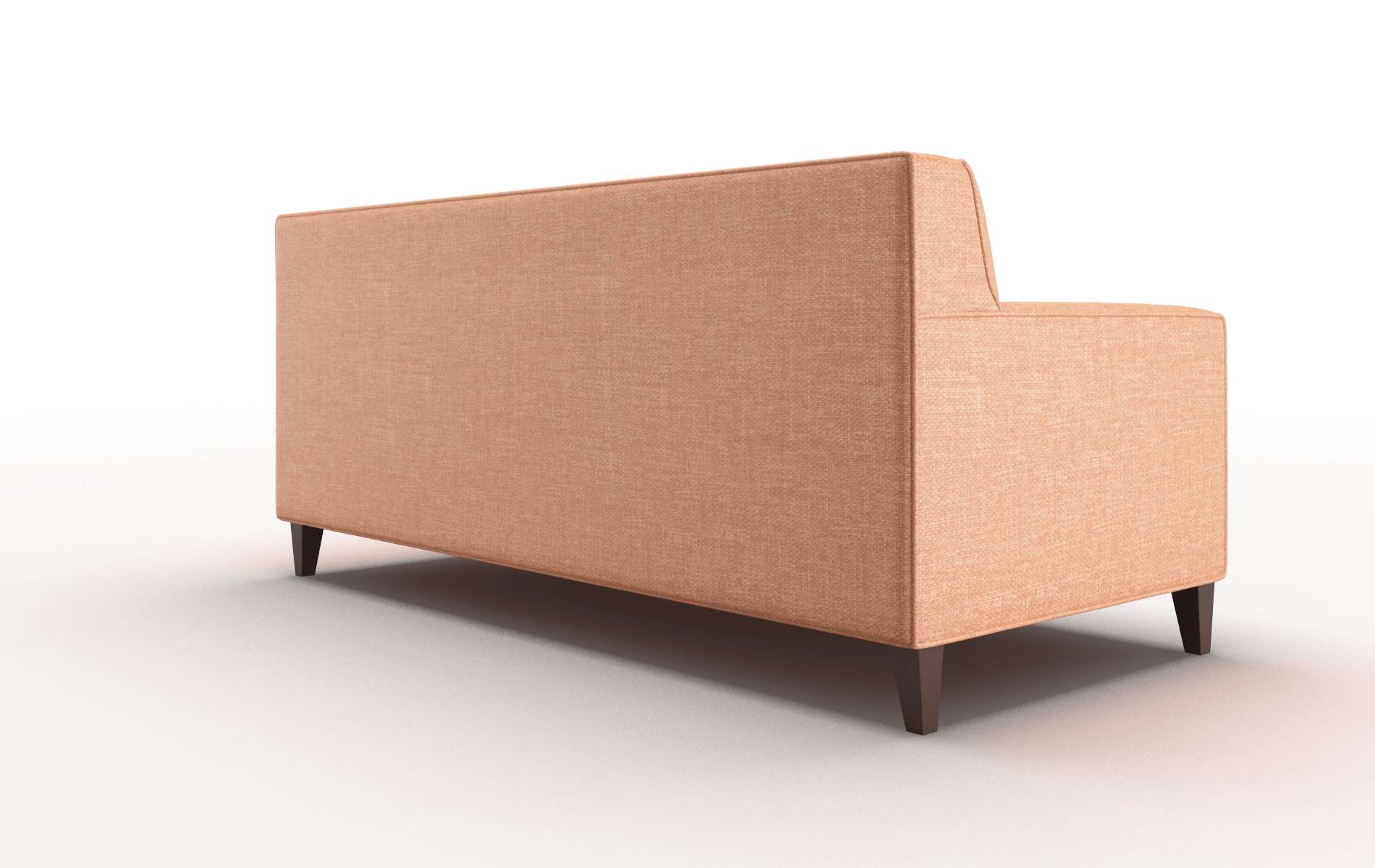 Harper Durham Tangerine Sofa espresso legs 5