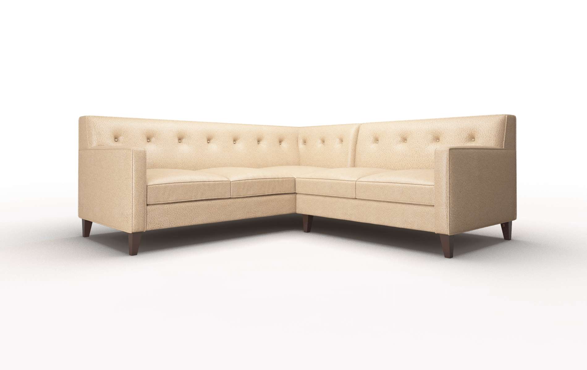 Harper Ford Dune Sectional espresso legs 1
