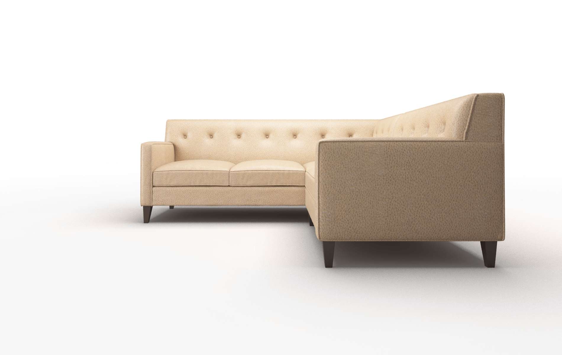 Harper Ford Dune Sectional espresso legs 5
