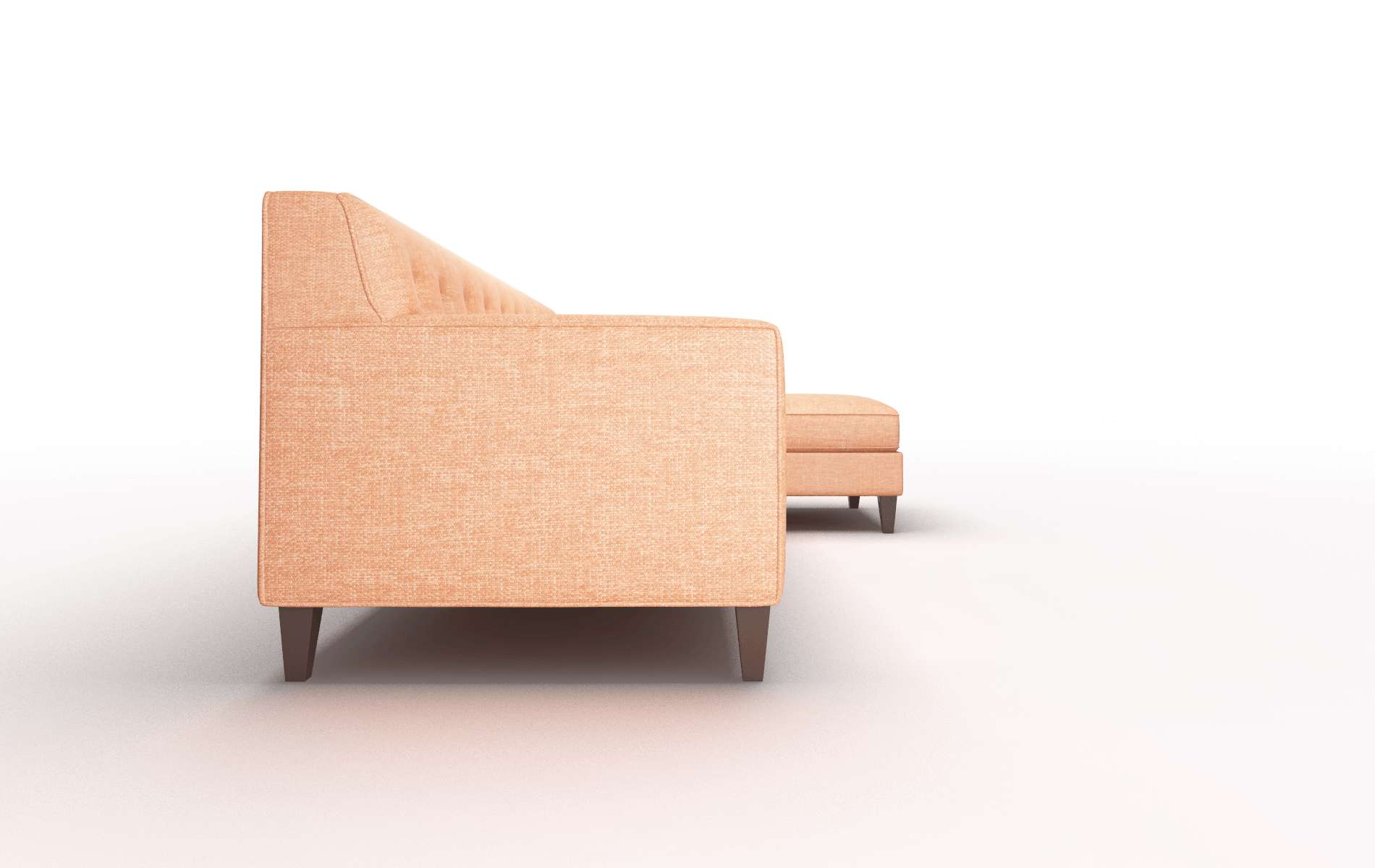 Harper Hepburn Appricot Panel espresso legs 3