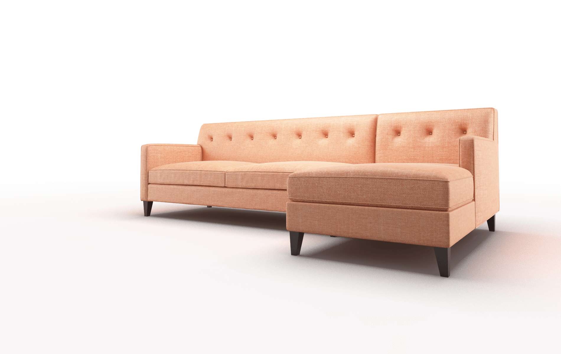 Harper Hepburn Appricot Panel espresso legs 4