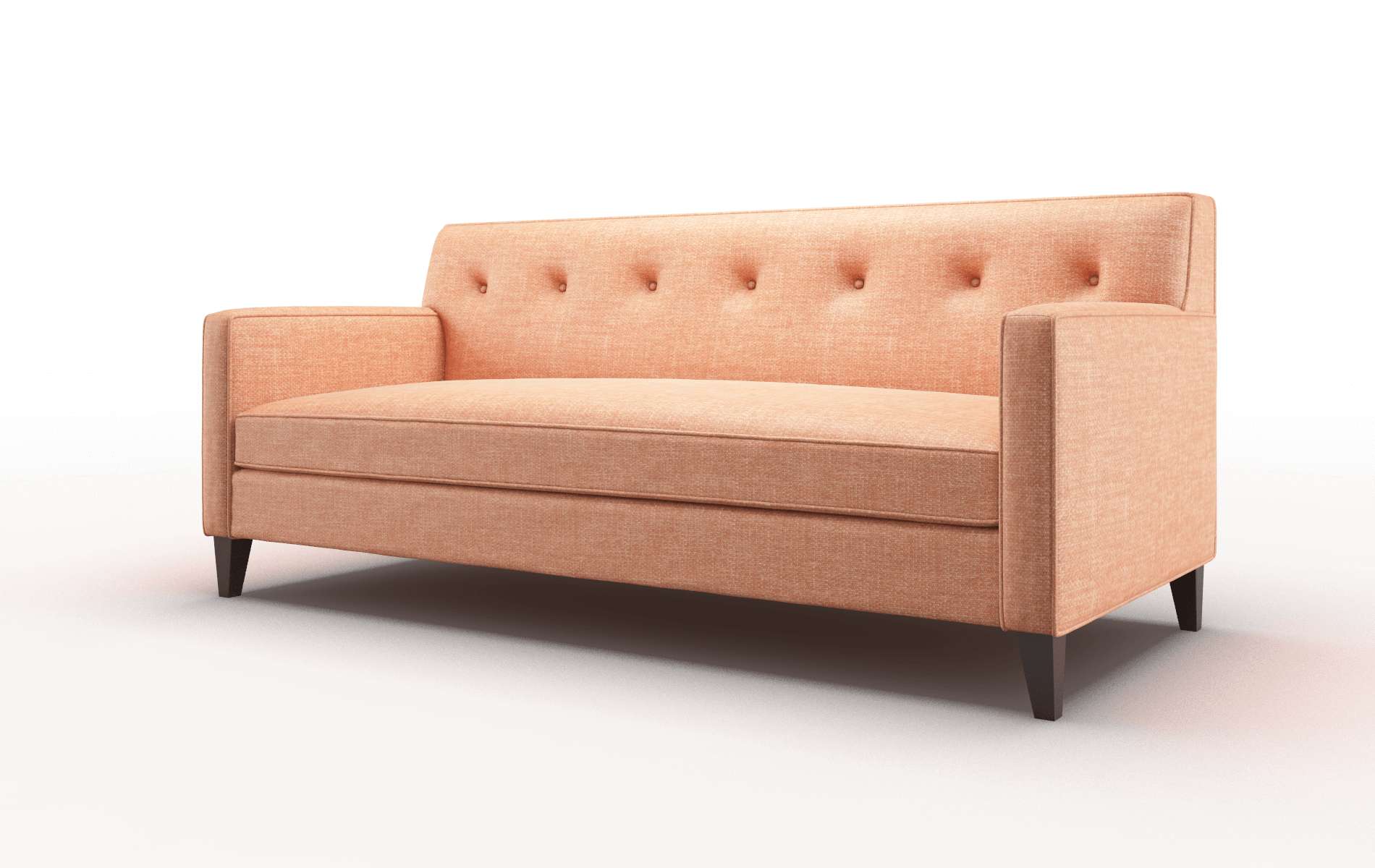 Harper Hepburn Appricot Sofa espresso legs 4