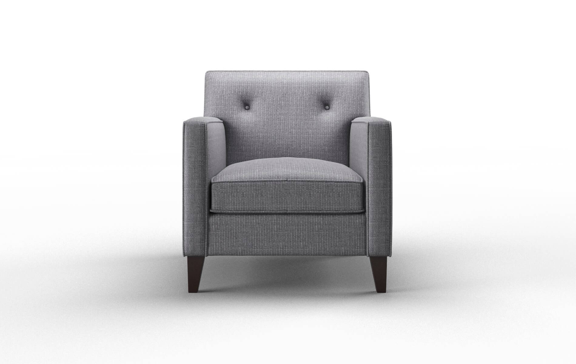 Harper Insight Denim Chair espresso legs 1