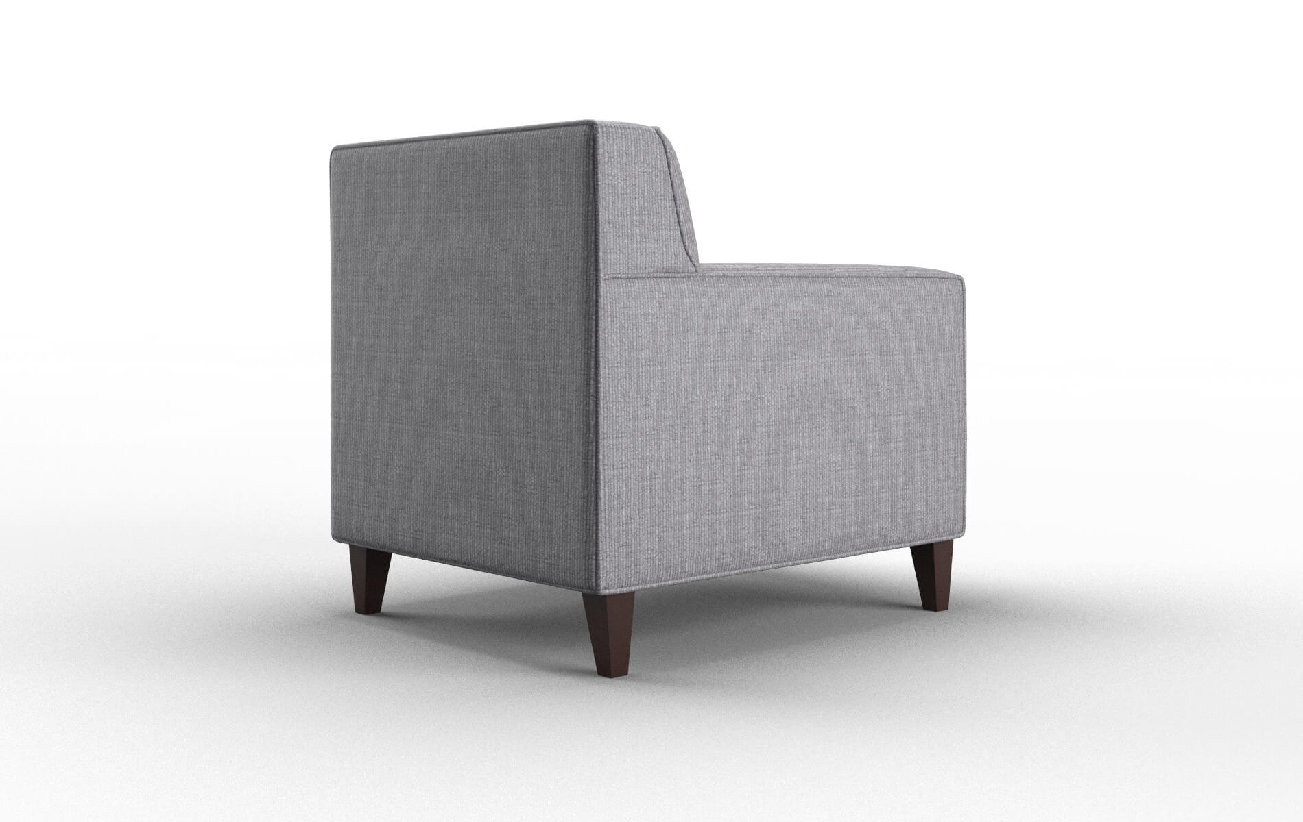 Harper Insight Denim Chair espresso legs 5