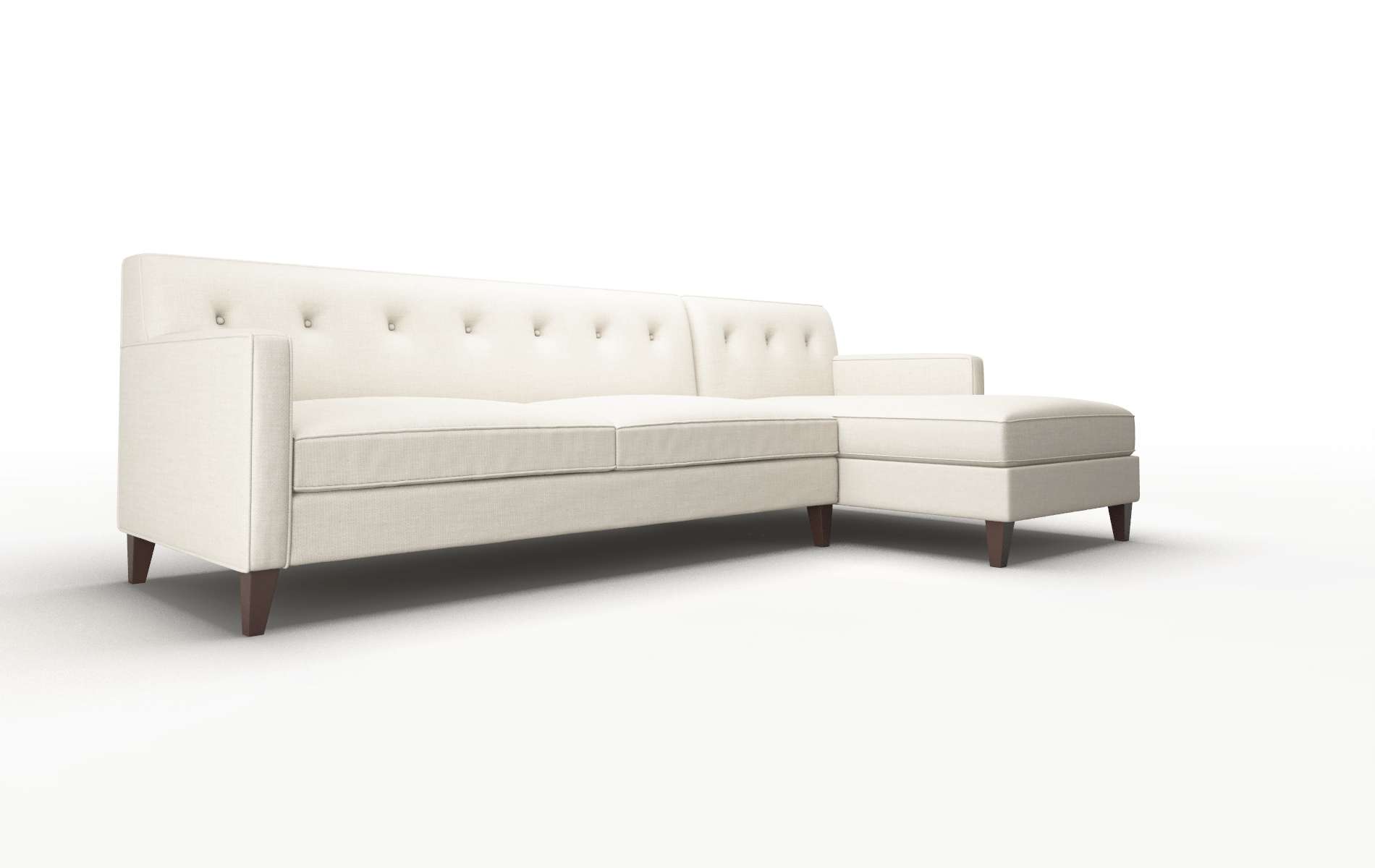 Harper Keylargo Almond Panel espresso legs 2