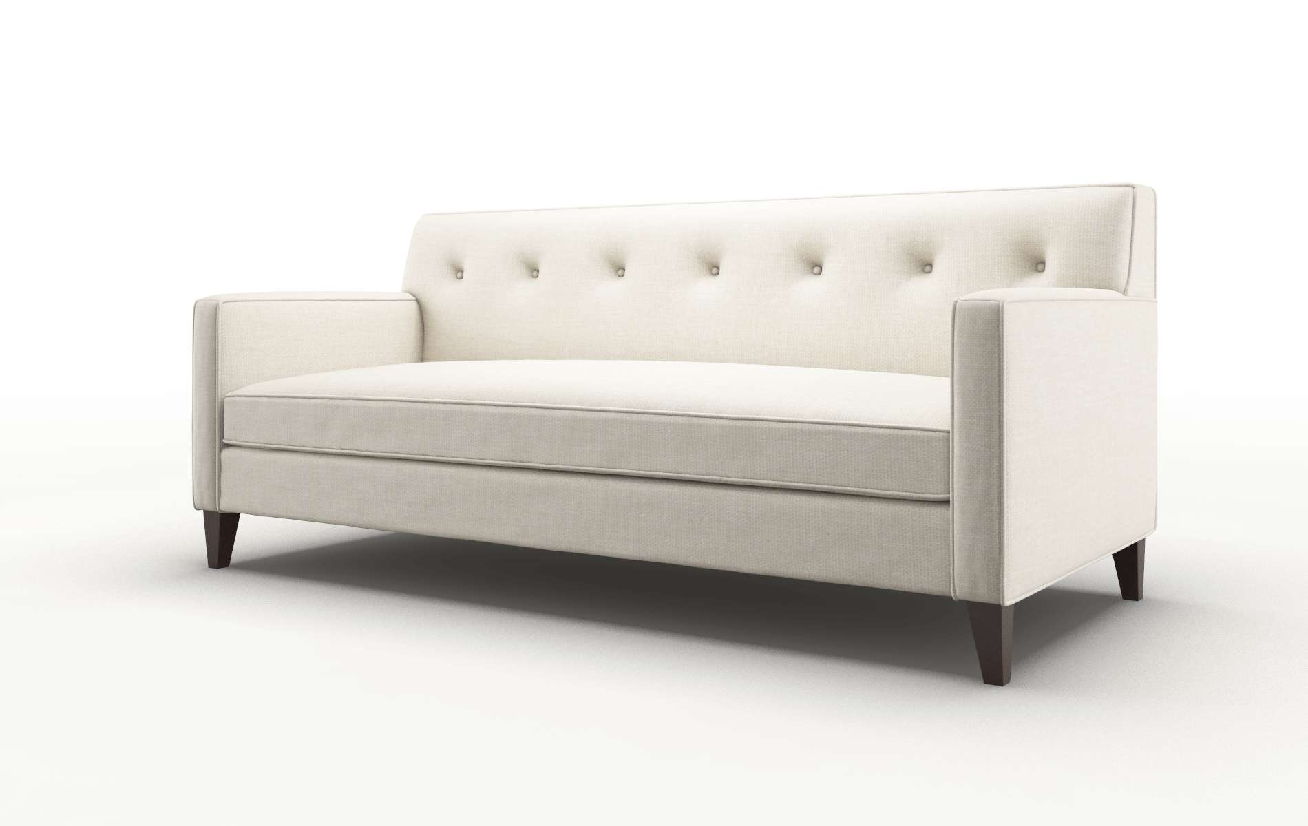 Harper Keylargo Almond Sofa espresso legs 4