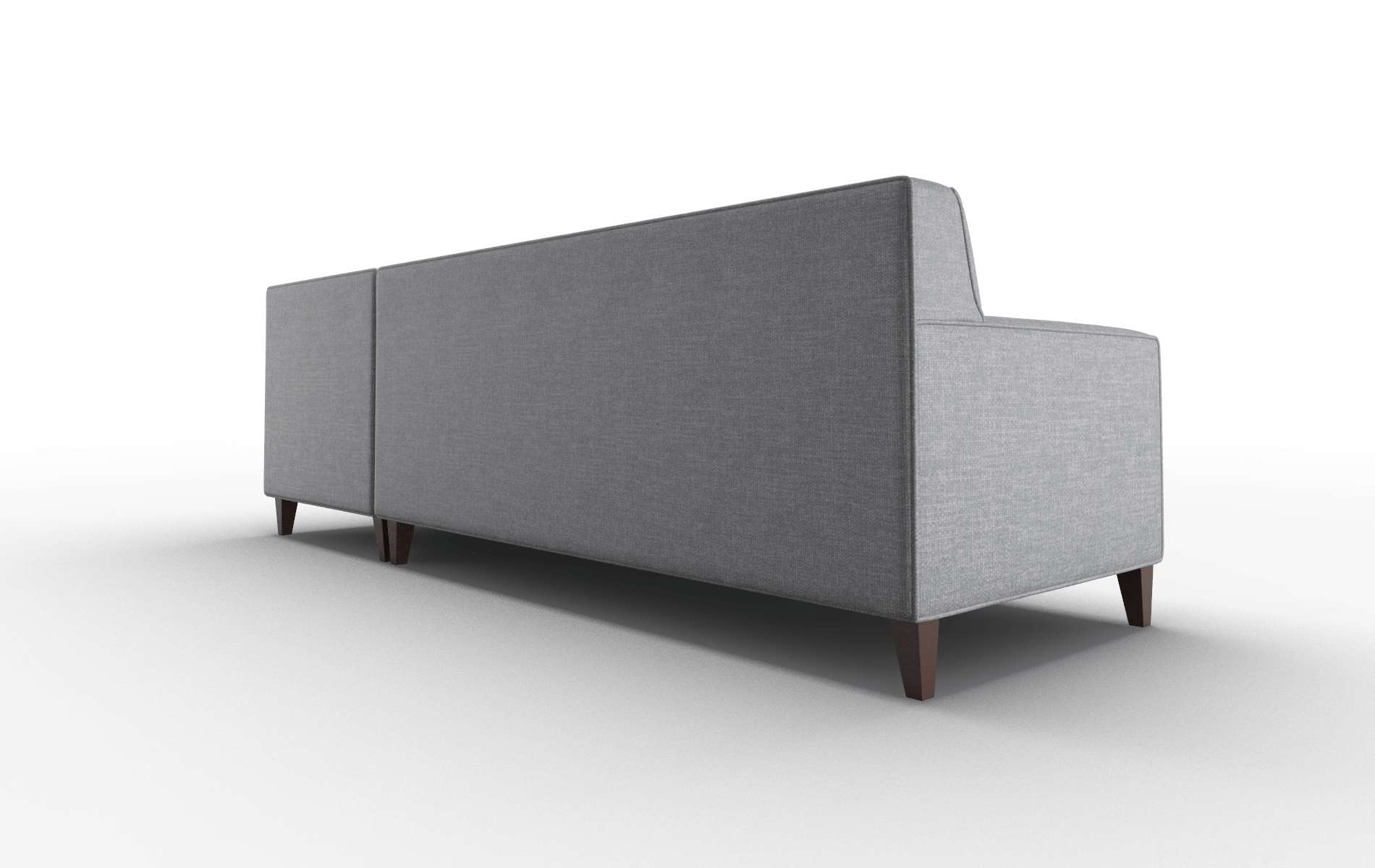 Harper Keylargo Graphite Panel espresso legs 5