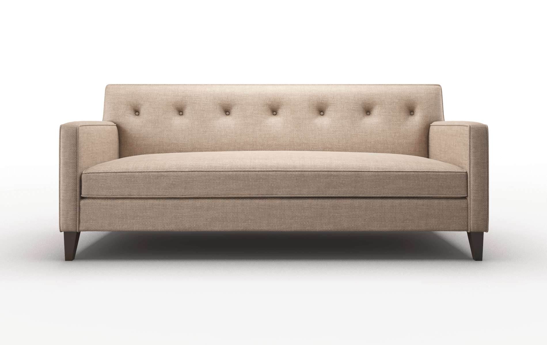 Harper Keylargo mink Sofa Espresso Legs  1
