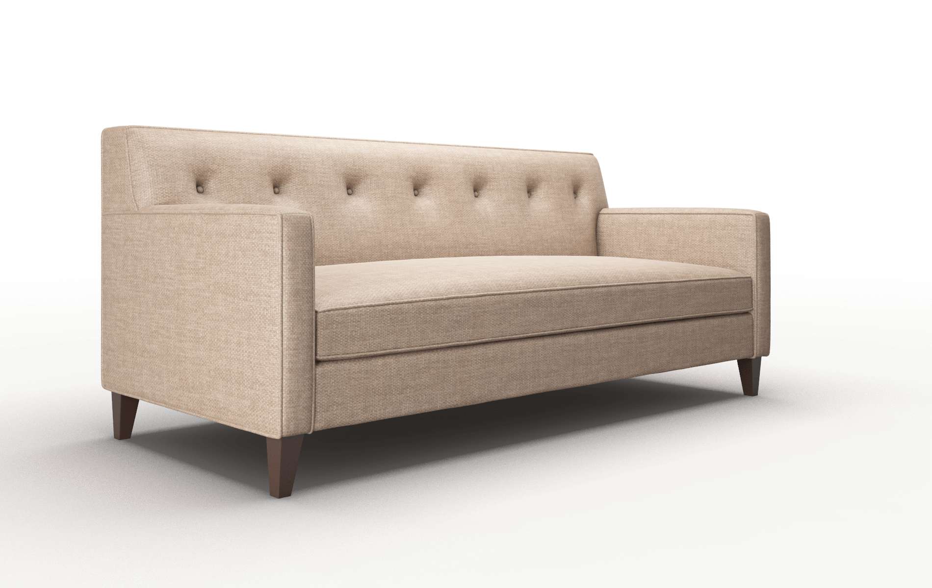 Harper Keylargo Mink Sofa espresso legs 2