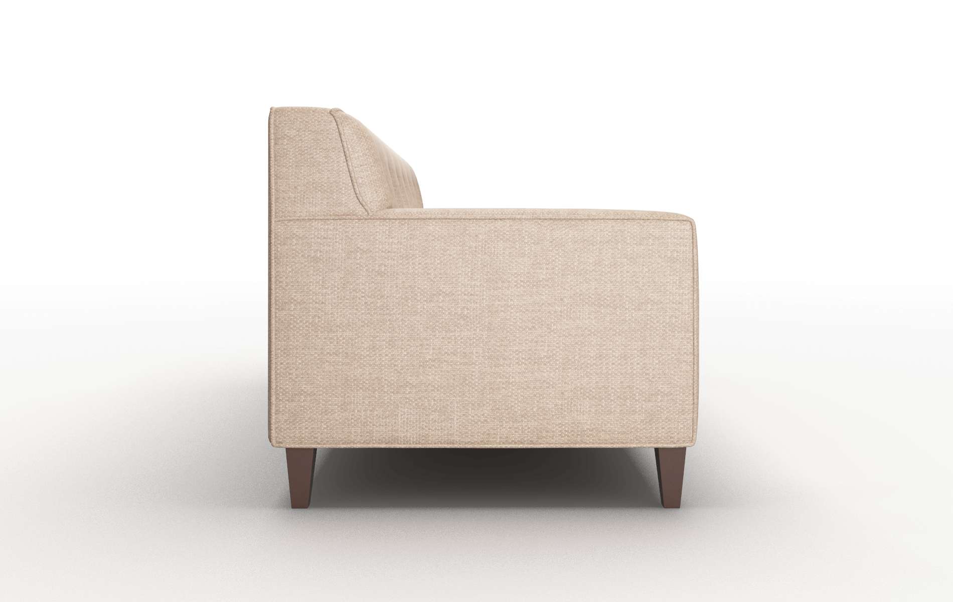 Harper Keylargo Mink Sofa espresso legs 3