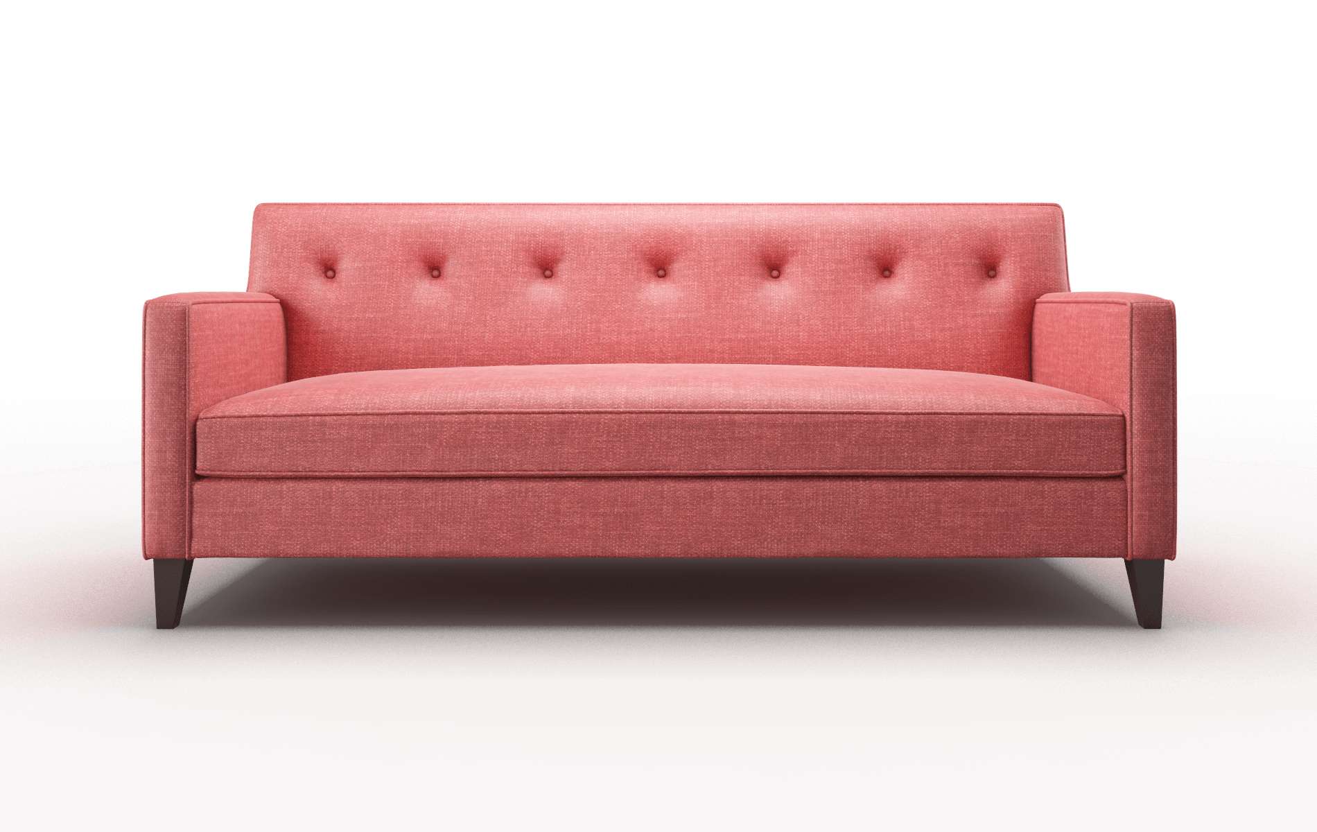 Harper Keylargo Ruby Sofa espresso legs 1