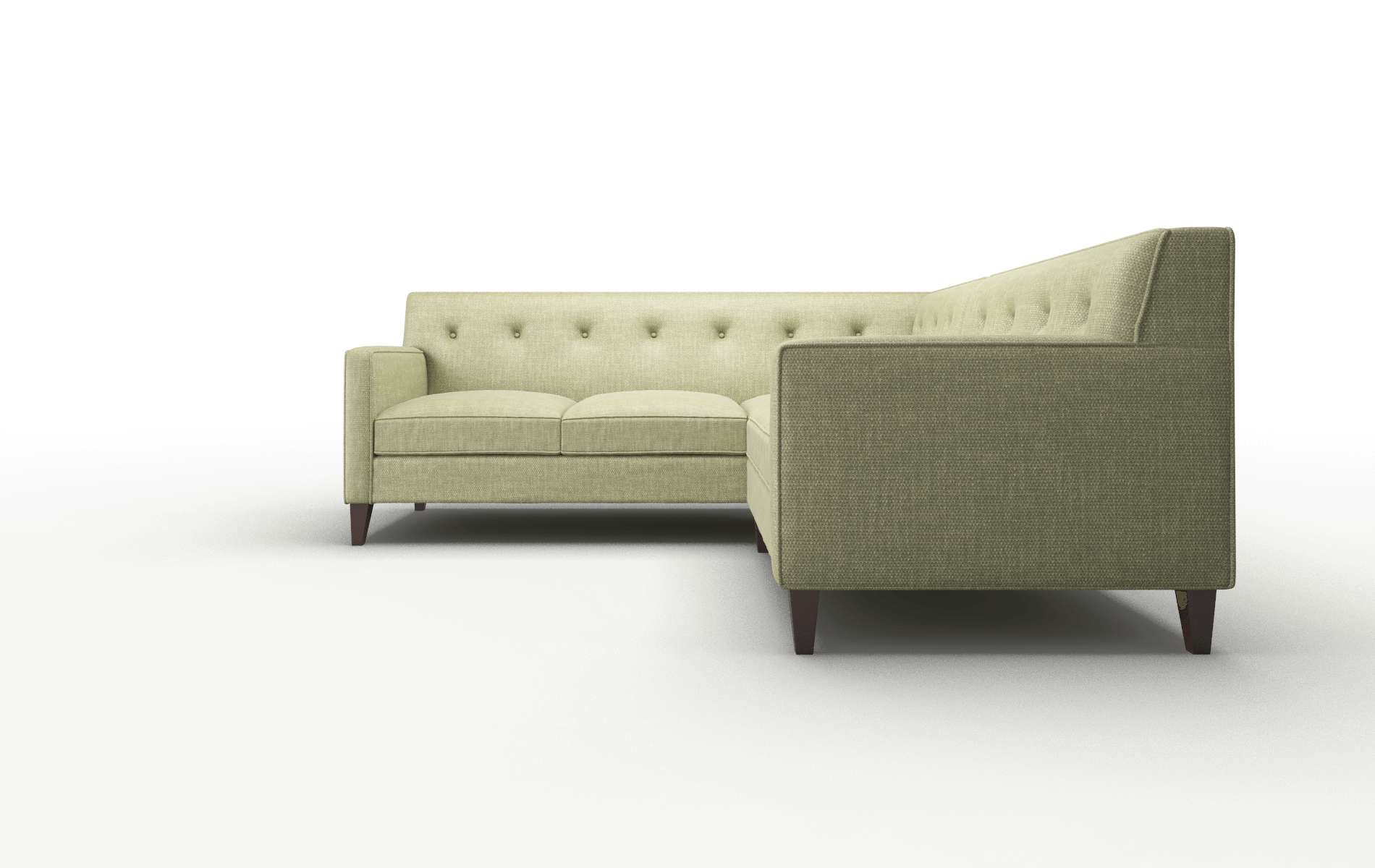 Harper Leslie Lawn Sectional espresso legs 5