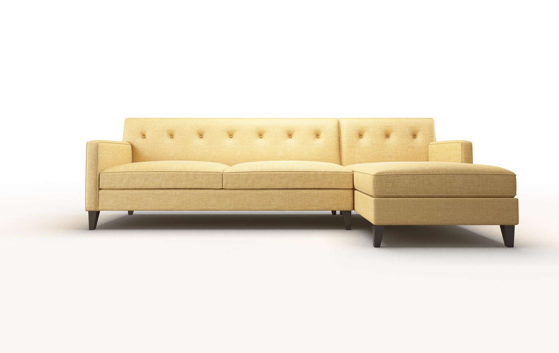 Harper Leslie Saffron Panel espresso legs 1