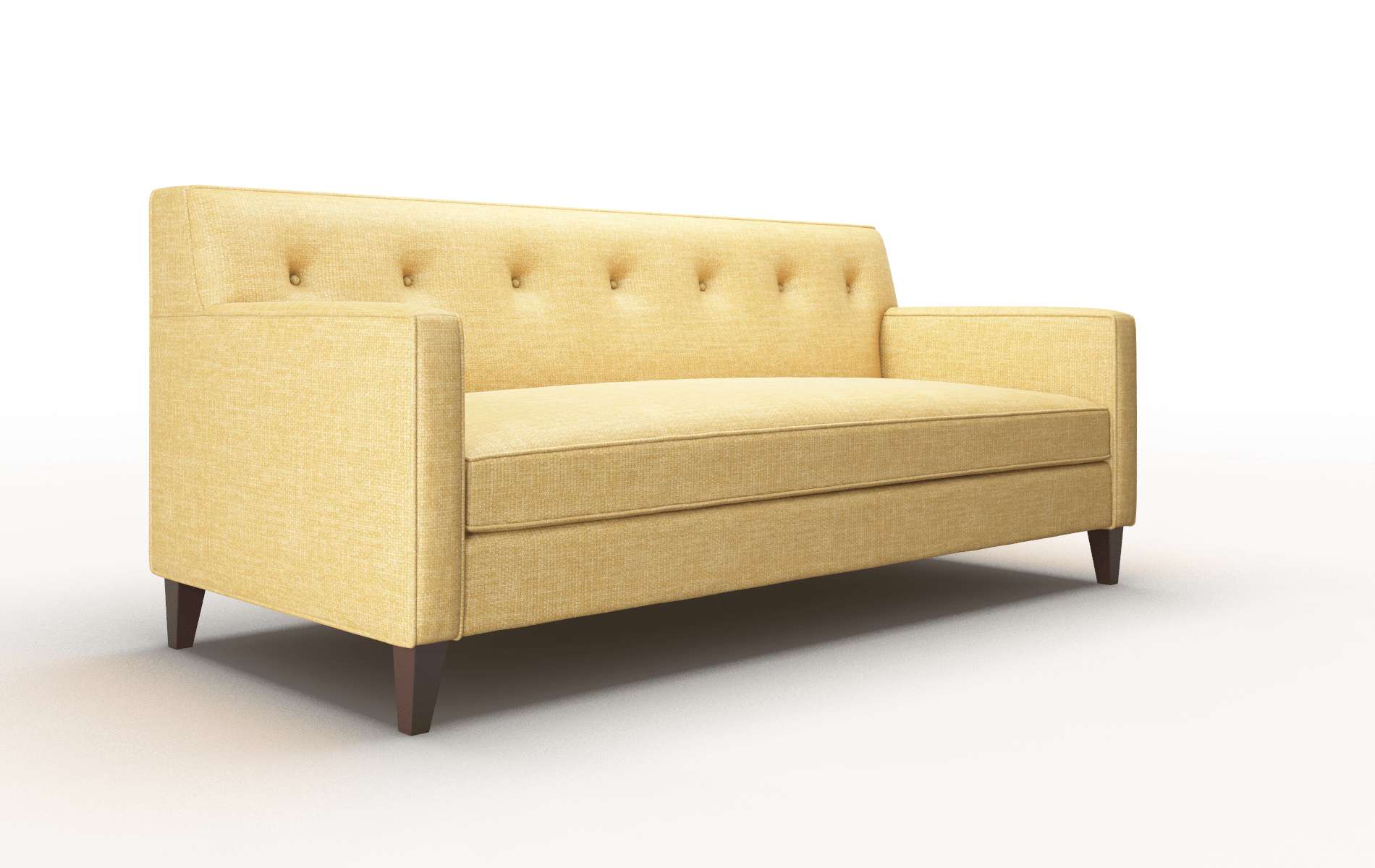 Harper Leslie Saffron Sofa espresso legs 2