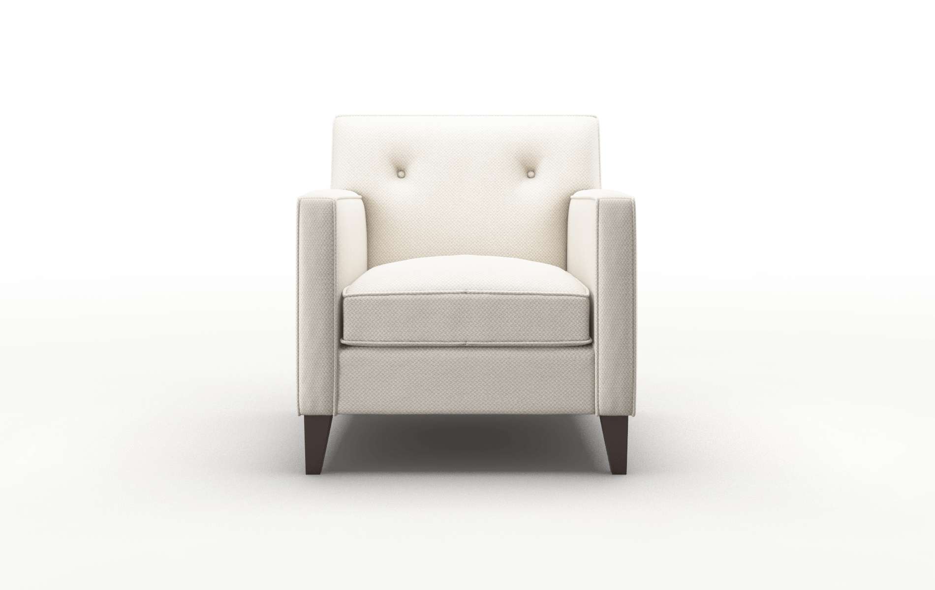 Harper Malibu Linen Chair espresso legs 1