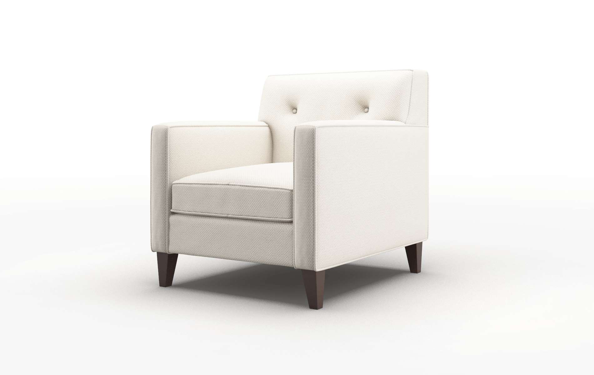Harper Malibu Linen Chair espresso legs 4