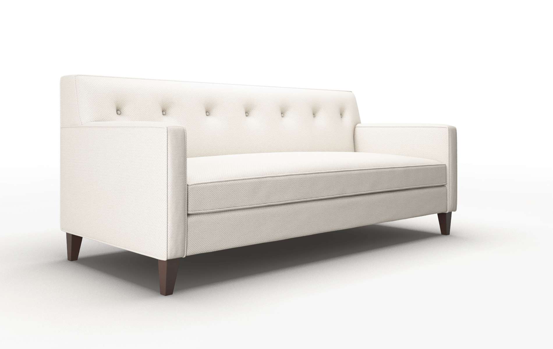 Harper Malibu Linen Sofa espresso legs 2