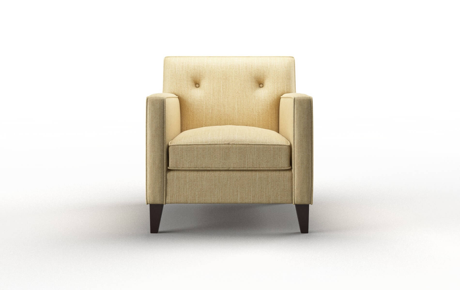Harper Malibu maize Chair Espresso Legs  1