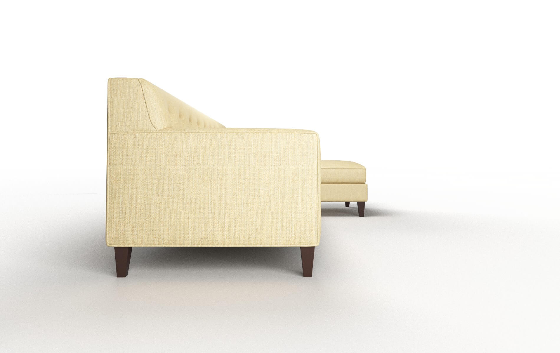 Harper Malibu Maize Panel espresso legs 3