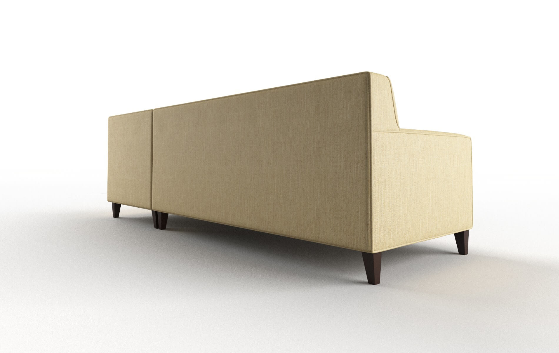 Harper Malibu Maize Panel espresso legs 5