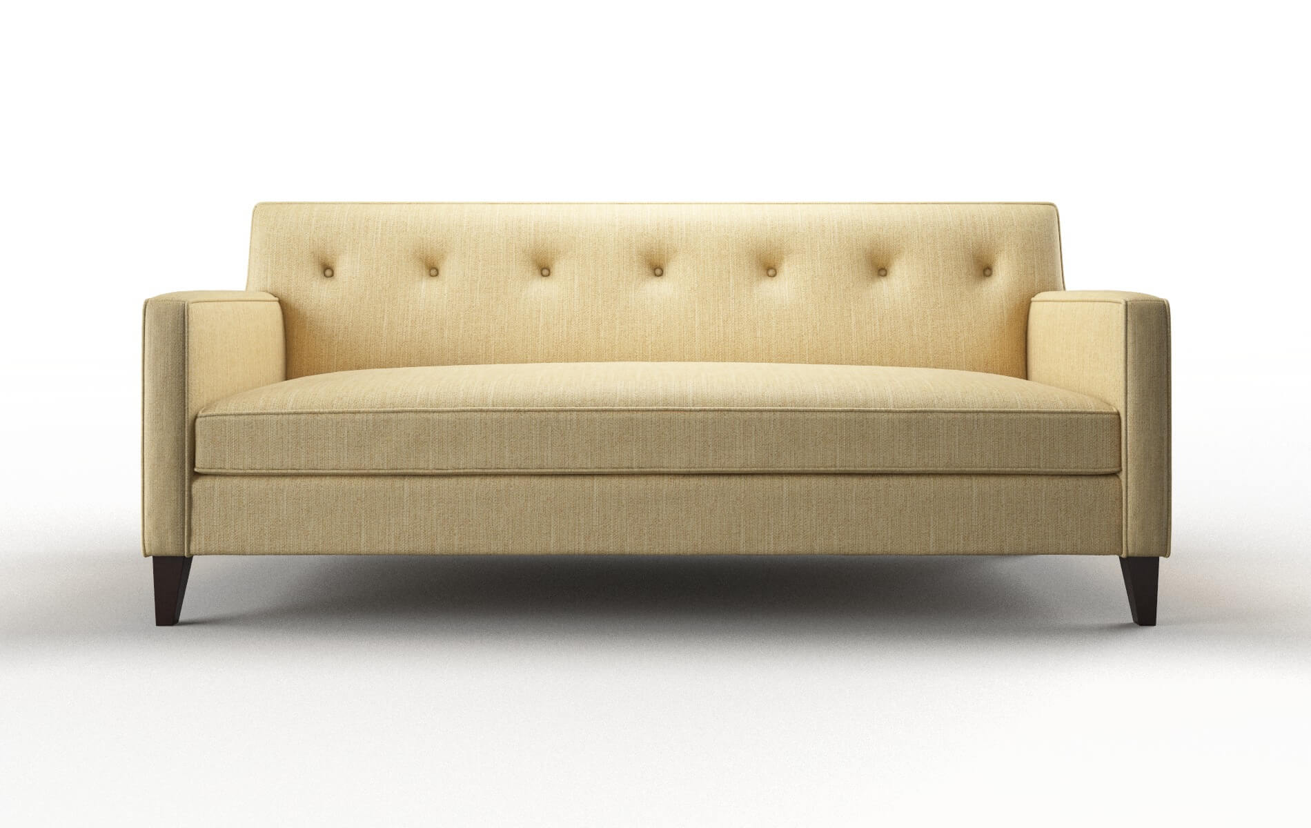 Harper Malibu Maize Sofa espresso legs 1