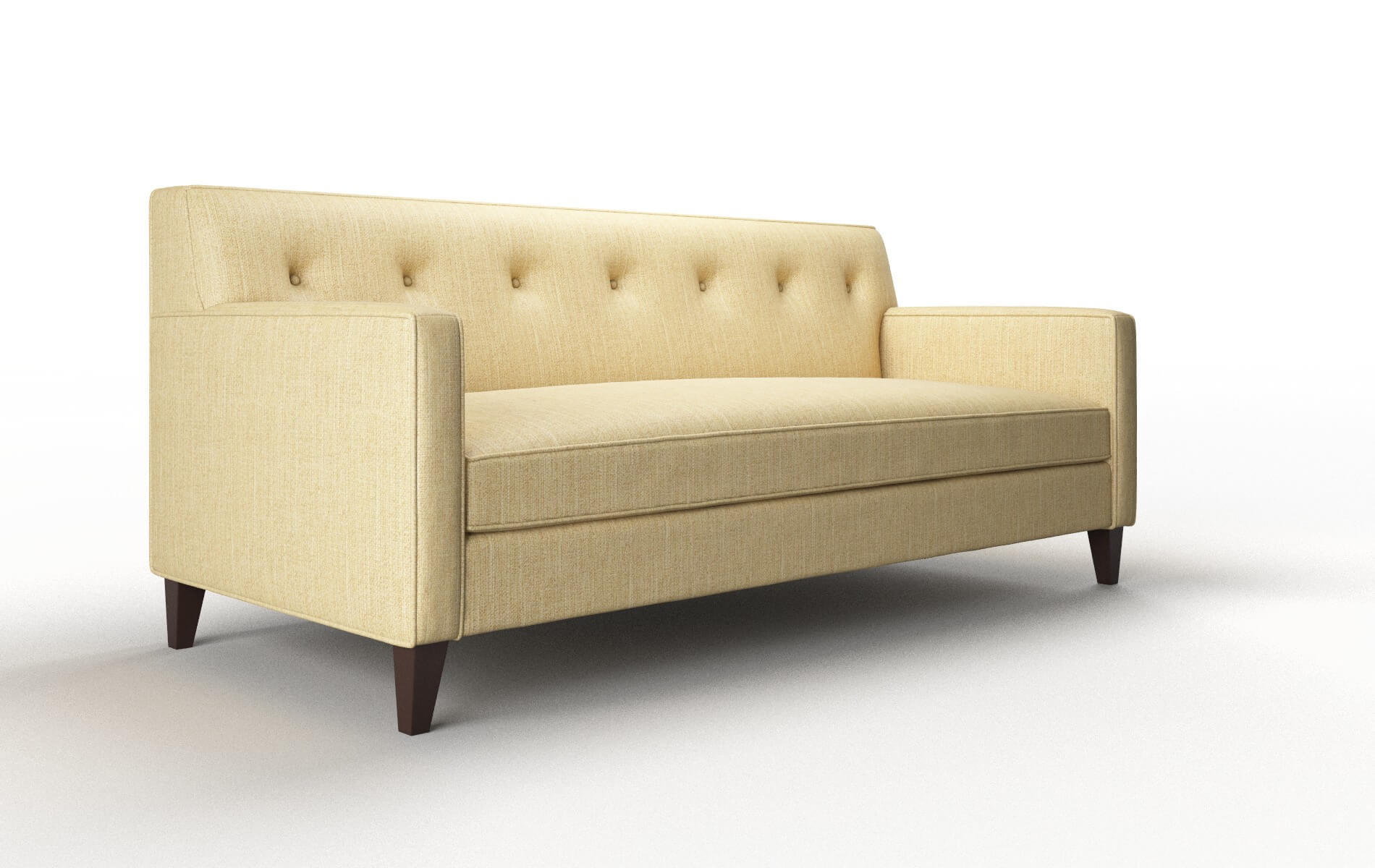 Harper Malibu Maize Sofa espresso legs 2
