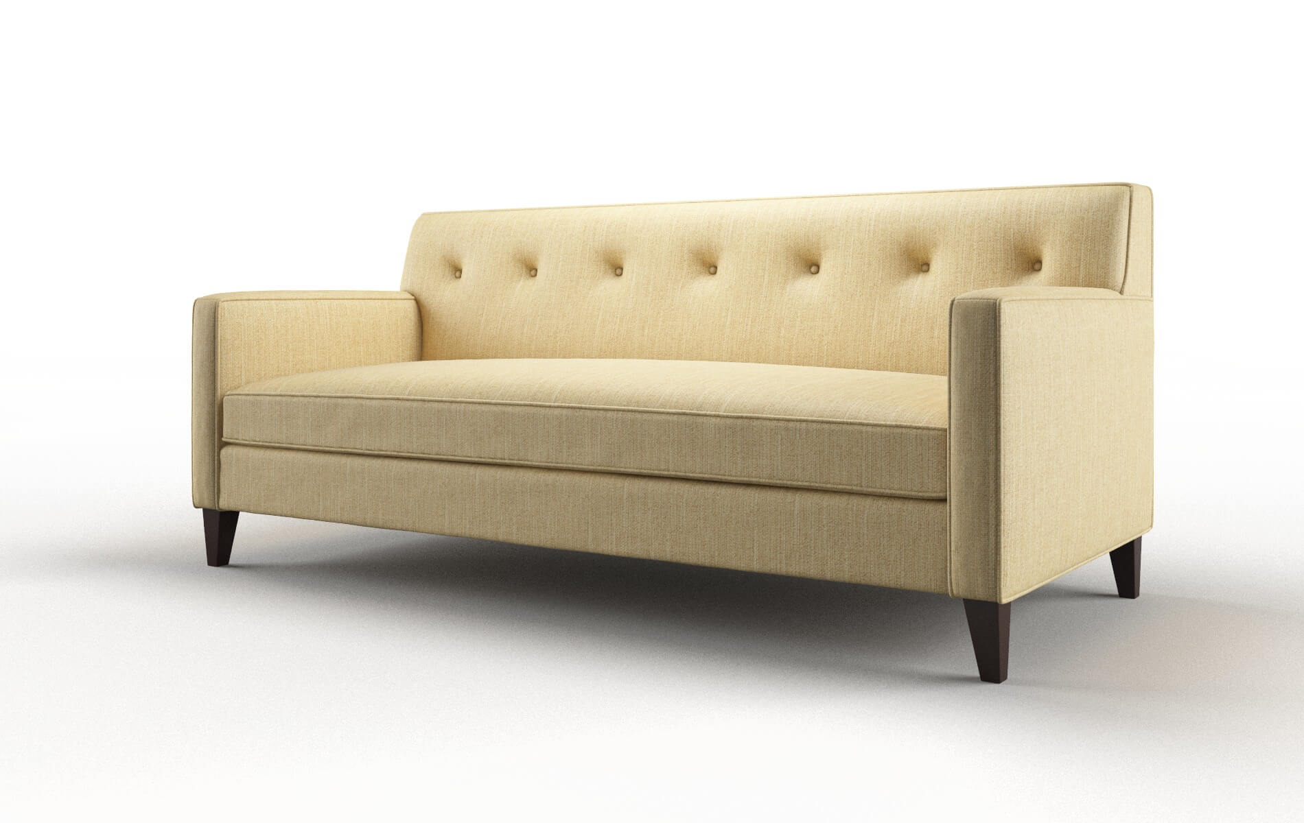 Harper Malibu Maize Sofa espresso legs 4