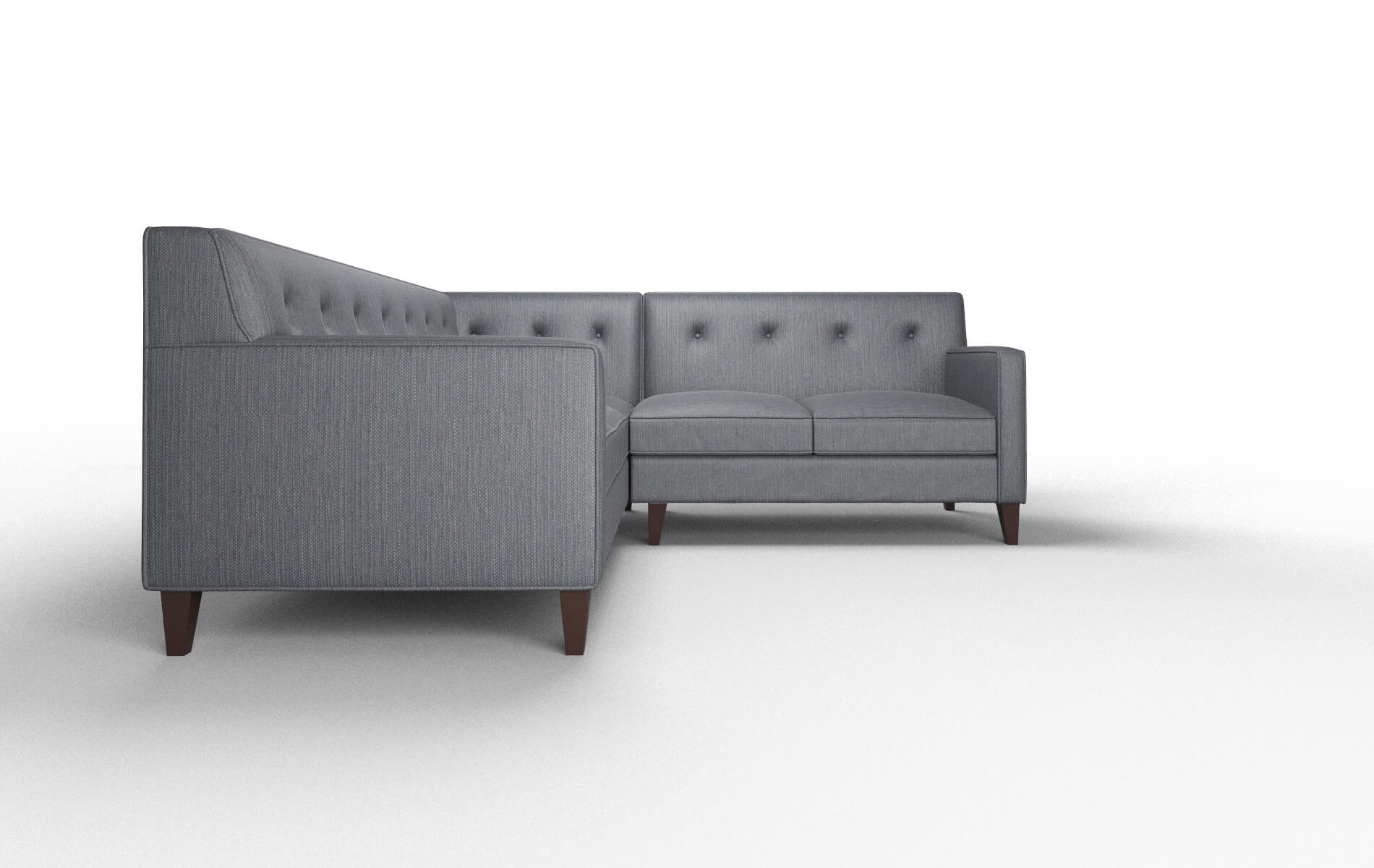 Harper Malibu Sea Sectional espresso legs 2