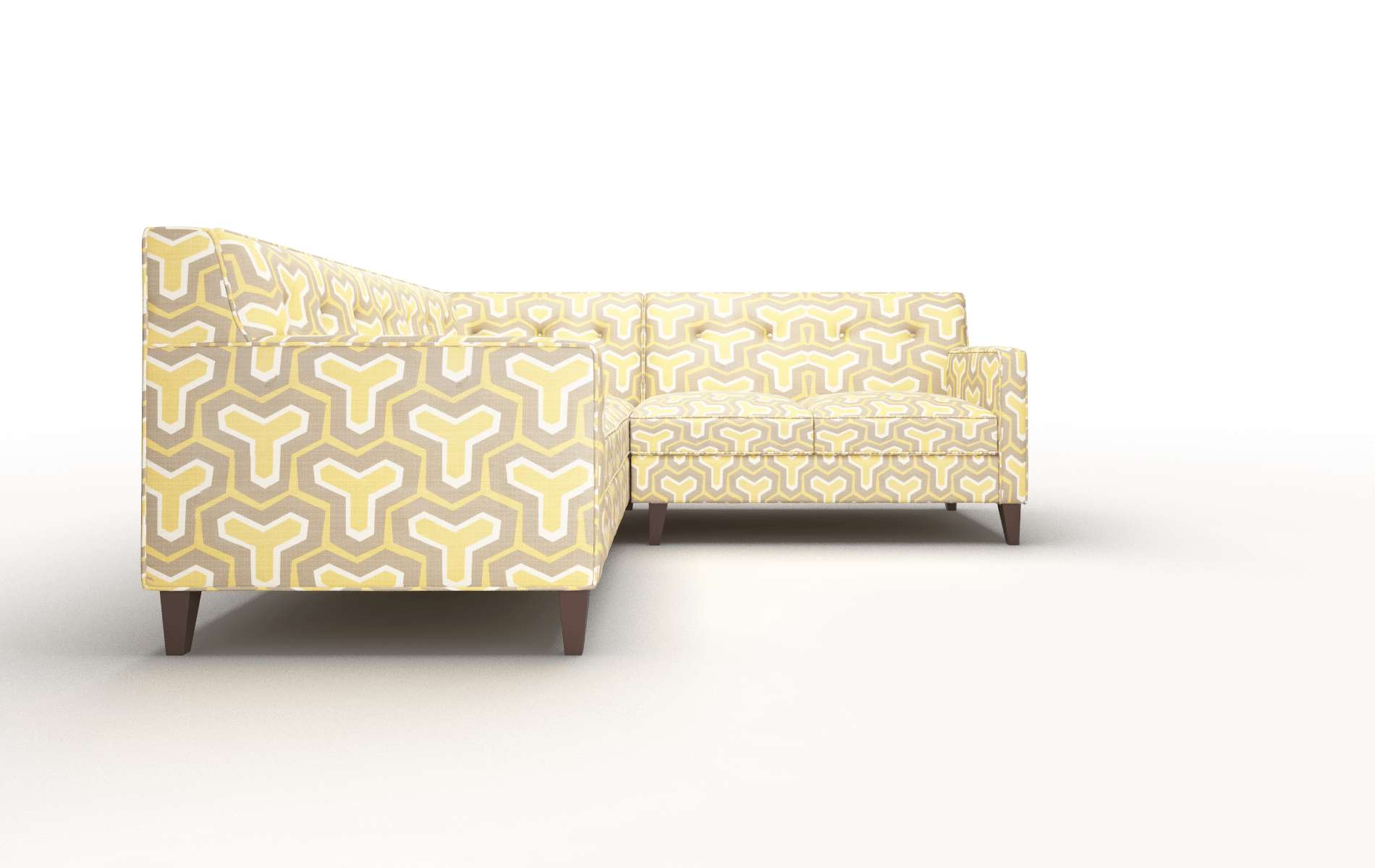 Harper Merci Dijon Sectional espresso legs 2