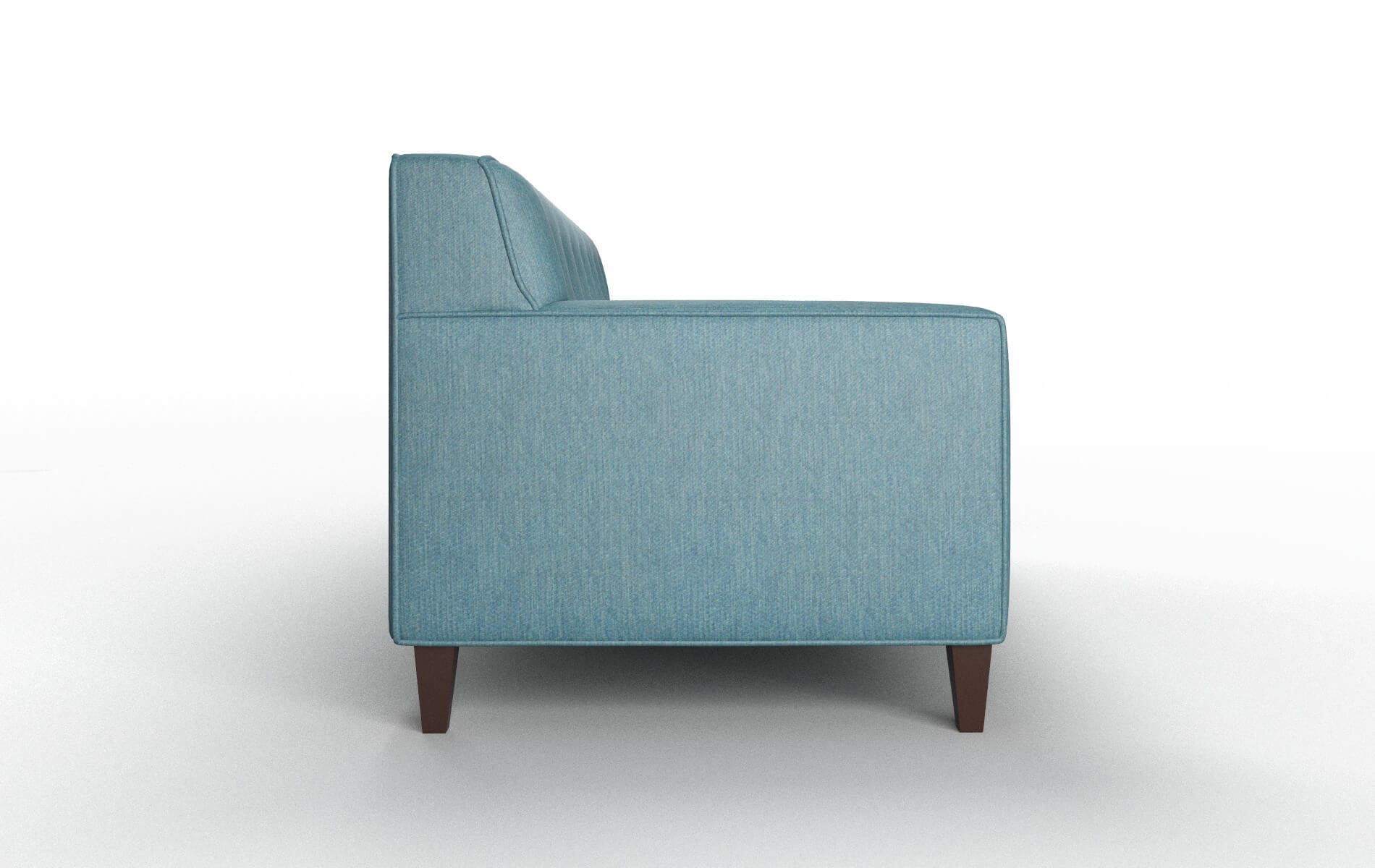 Harper Merit Peacock Sofa espresso legs 3