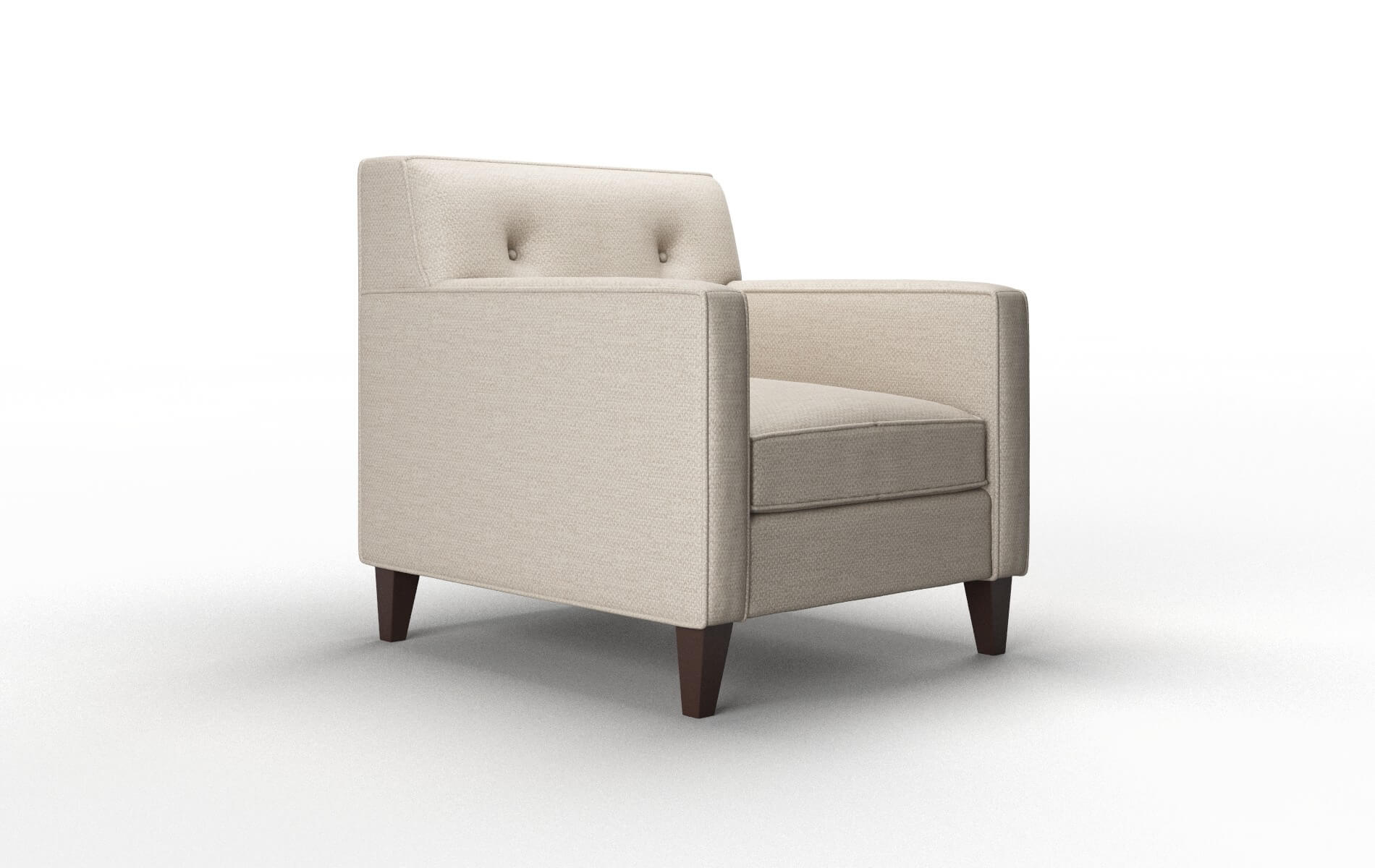 Harper Naples Almond Chair espresso legs 2