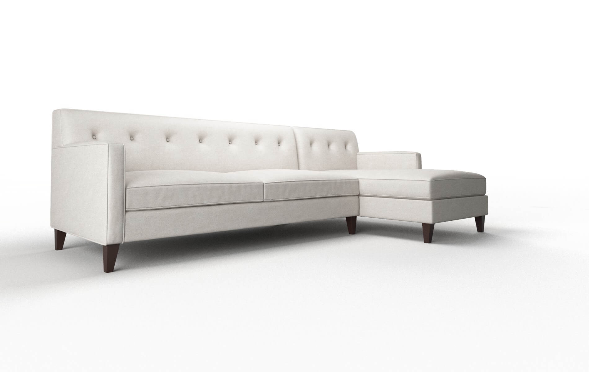 Harper Noble Grey Panel espresso legs 2