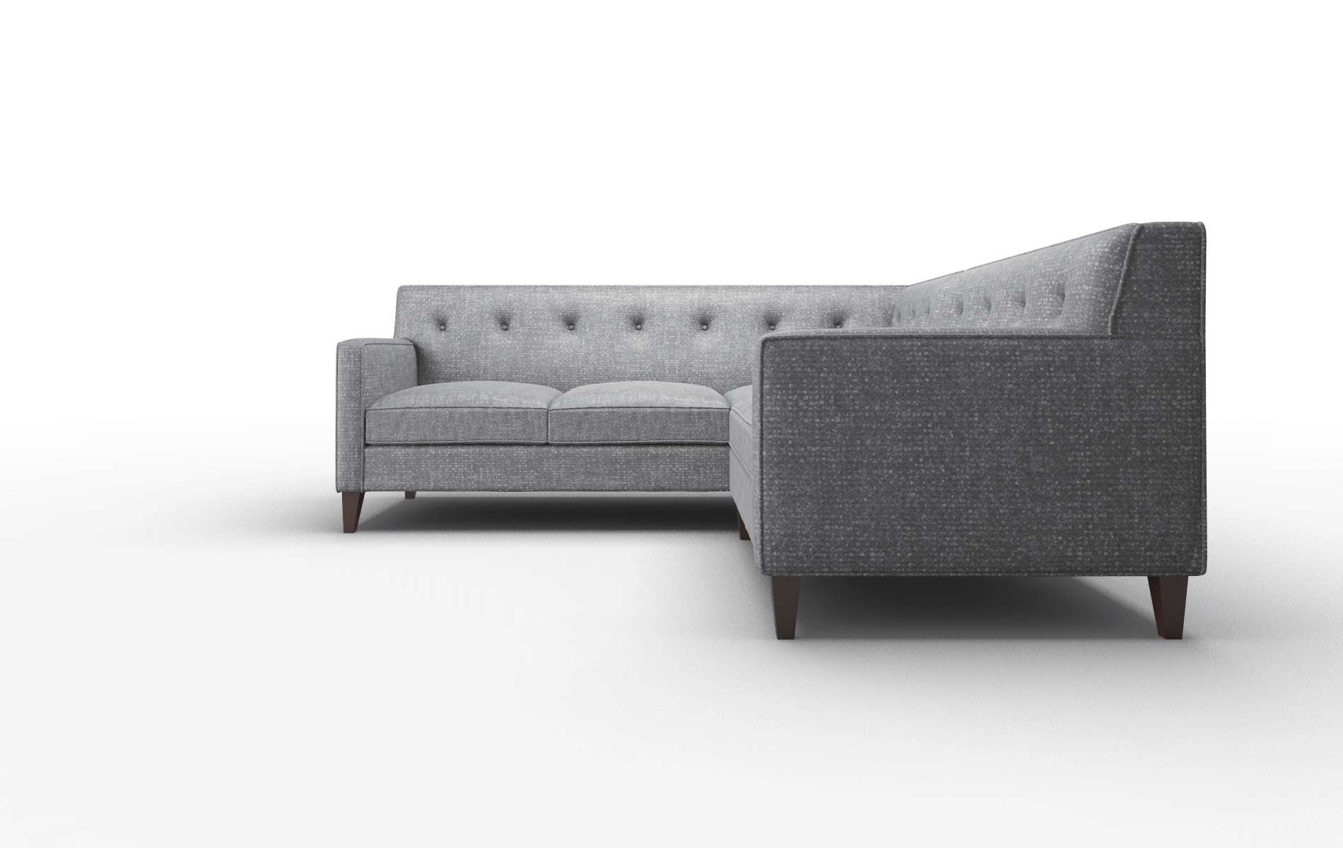 Harper Notion Graphite Sectional espresso legs 5