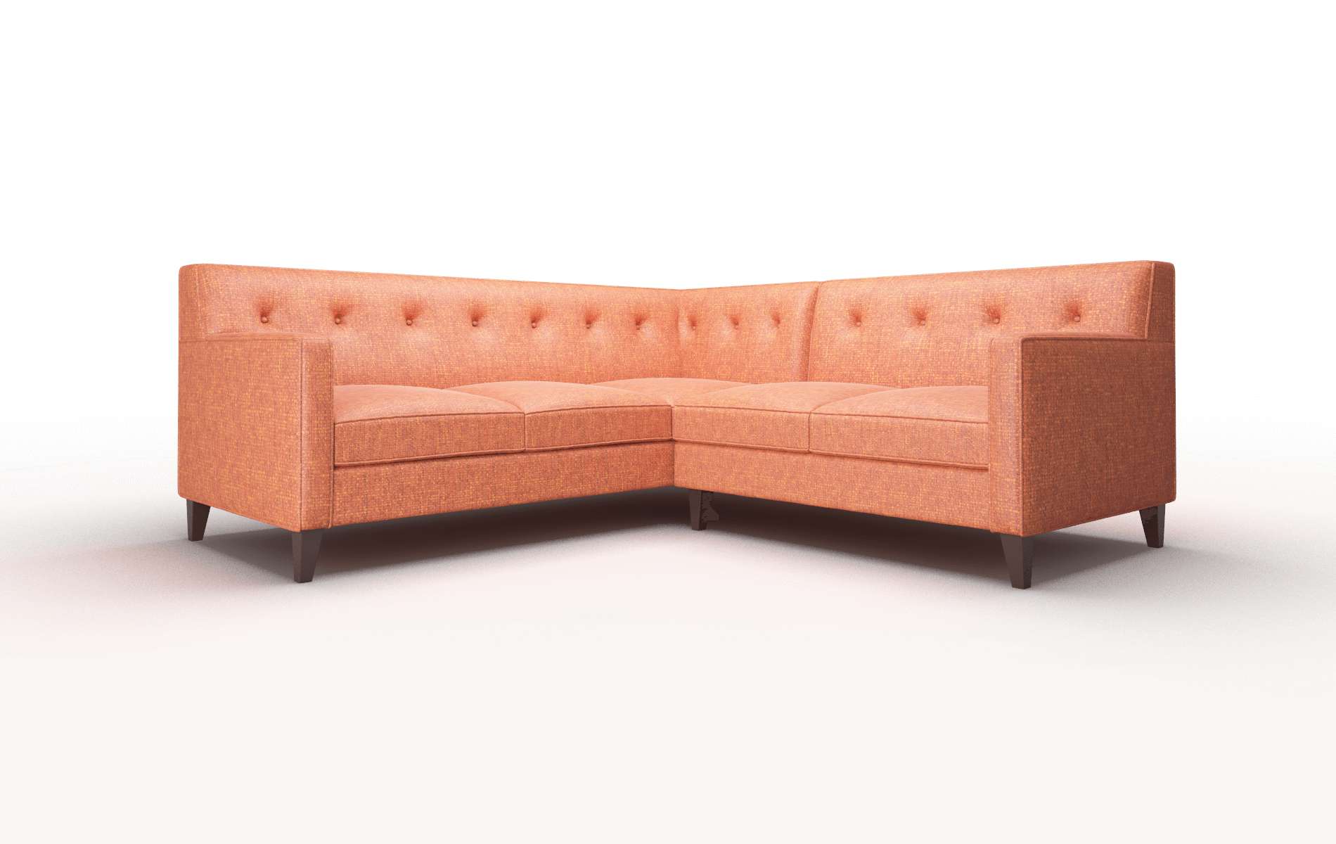 Harper Notion Tang Sectional espresso legs