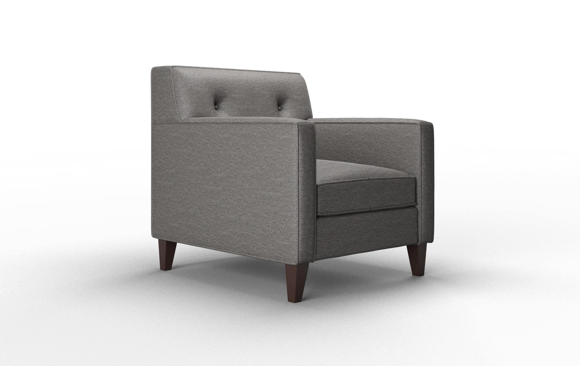Harper Oscar Grey Chair espresso legs 2