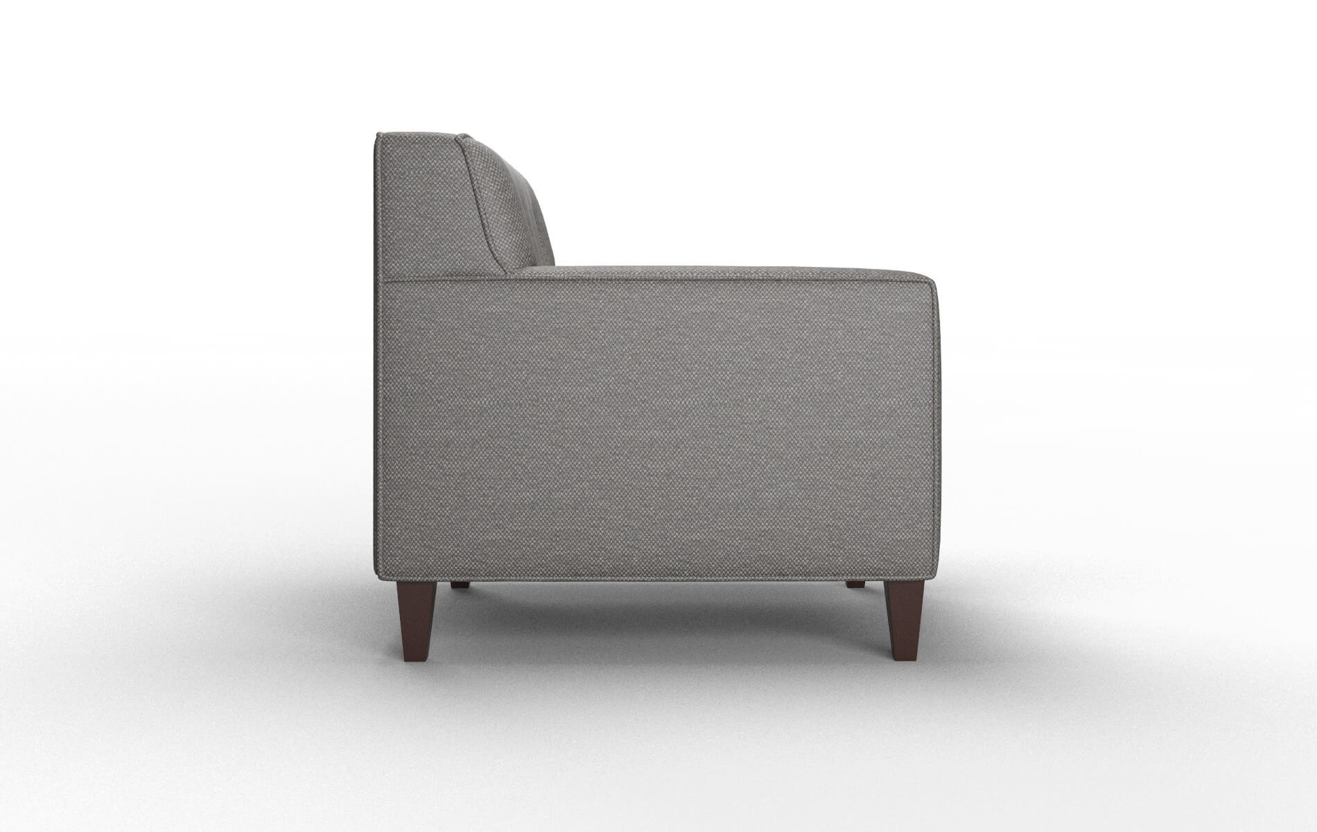 Harper Oscar Grey Chair espresso legs 3